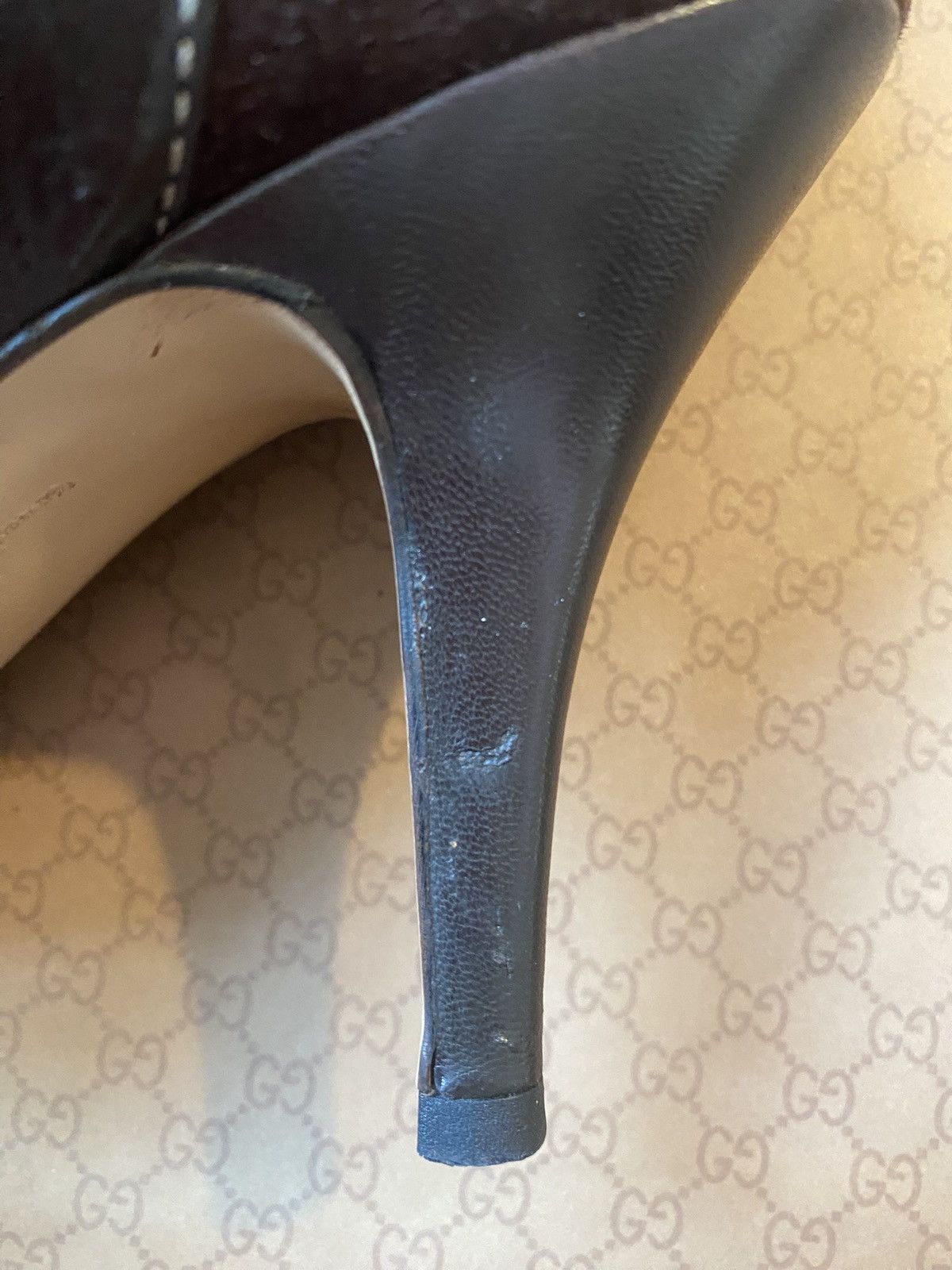 Gucci Brown suede gucci boots Size US 5.5 / IT 35.5 - 4 Thumbnail