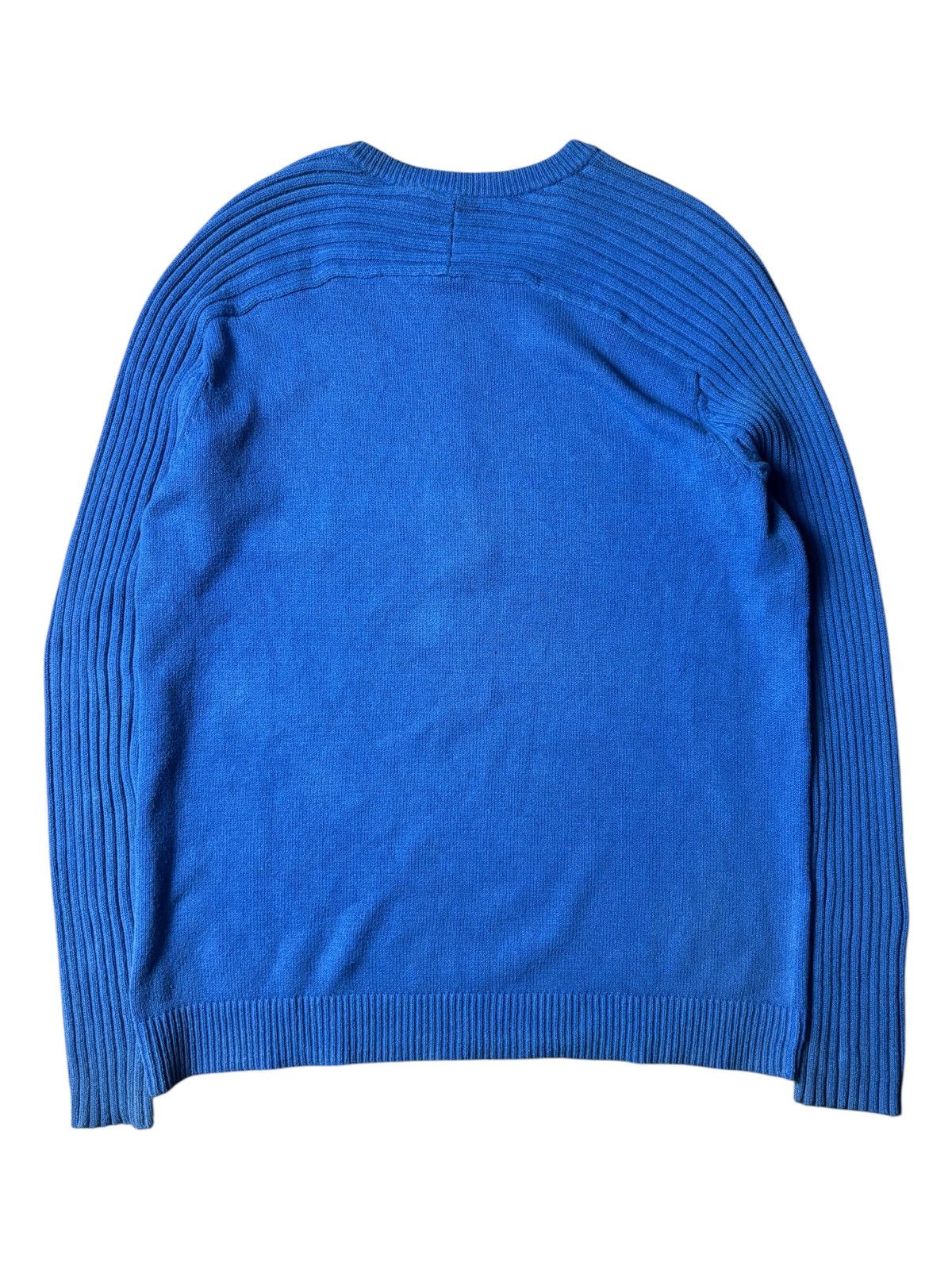 Armani Exchange 2000s Armani Echange Knit Pullover w/ Dual Zip Front Size US L / EU 52-54 / 3 - 8 Thumbnail