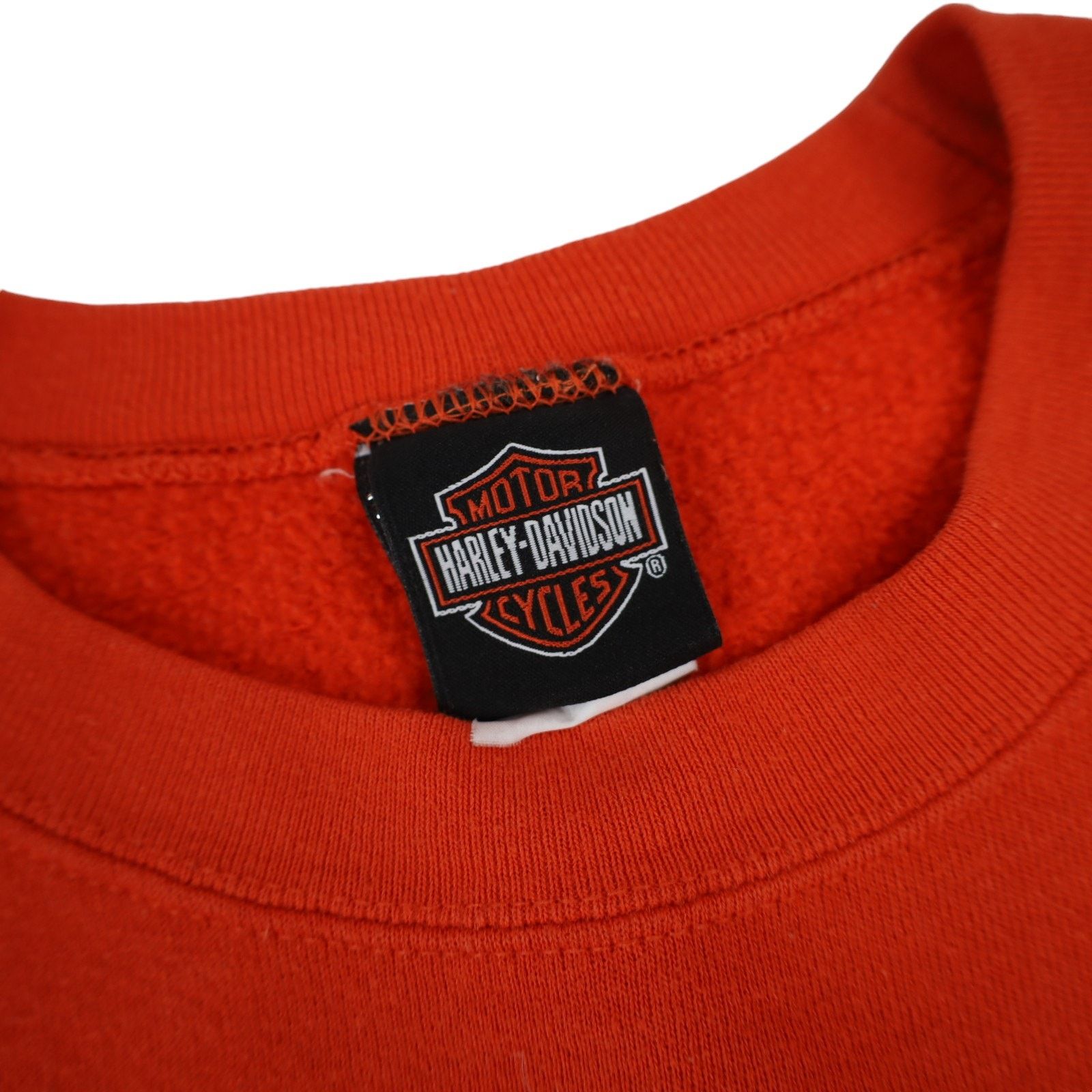 Harley Davidson × Vintage Vintage Harley Davidson Embossed Spellout Sweatshirt Size US XL / EU 56 / 4 - 5 Thumbnail