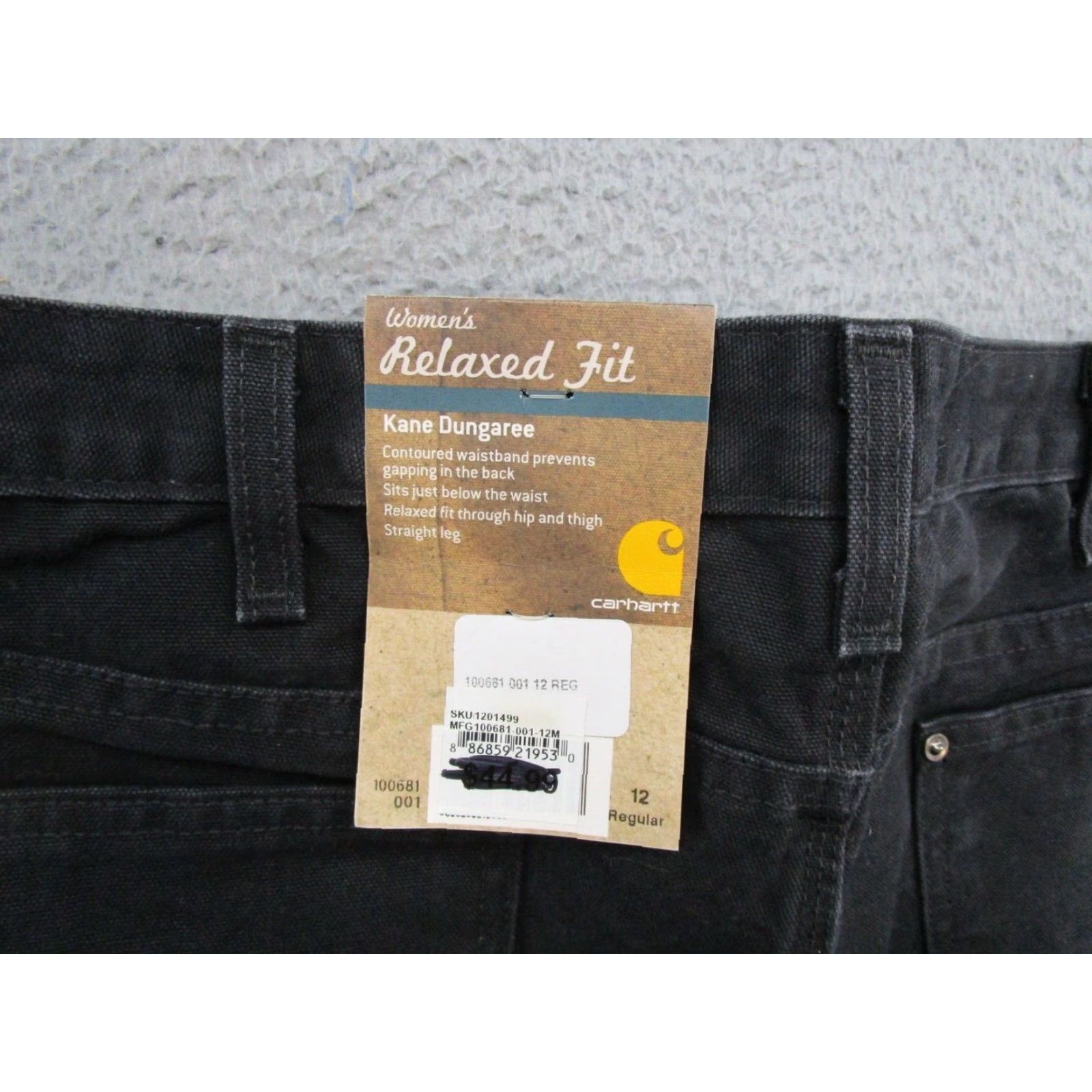 Carhartt VINTAGE Carhartt Women’s Double Knee Work Pants 100681-001 Size 12 Relaxed NEW Size 34" / US 12 / IT 48 - 3 Thumbnail