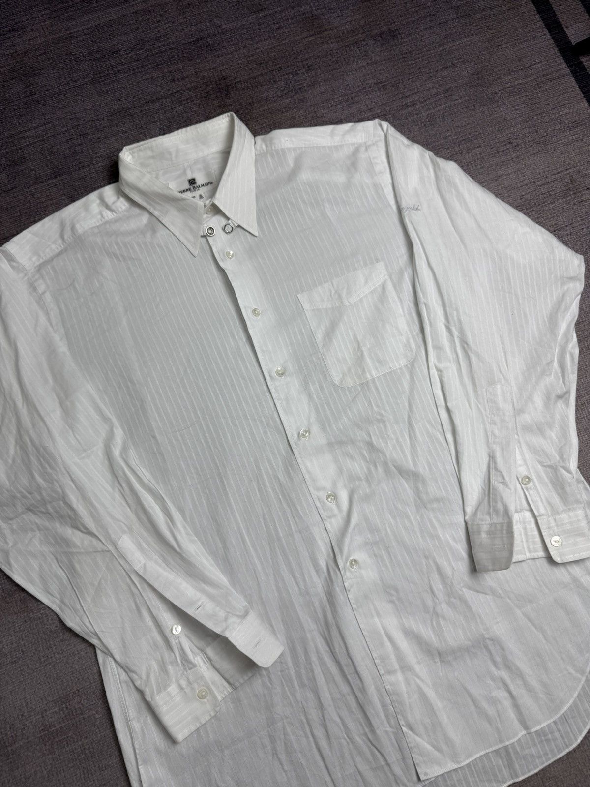 Pierre Balmain PIERRE BALMAIN SHIRT Size US XL / EU 56 / 4 - 2 Thumbnail