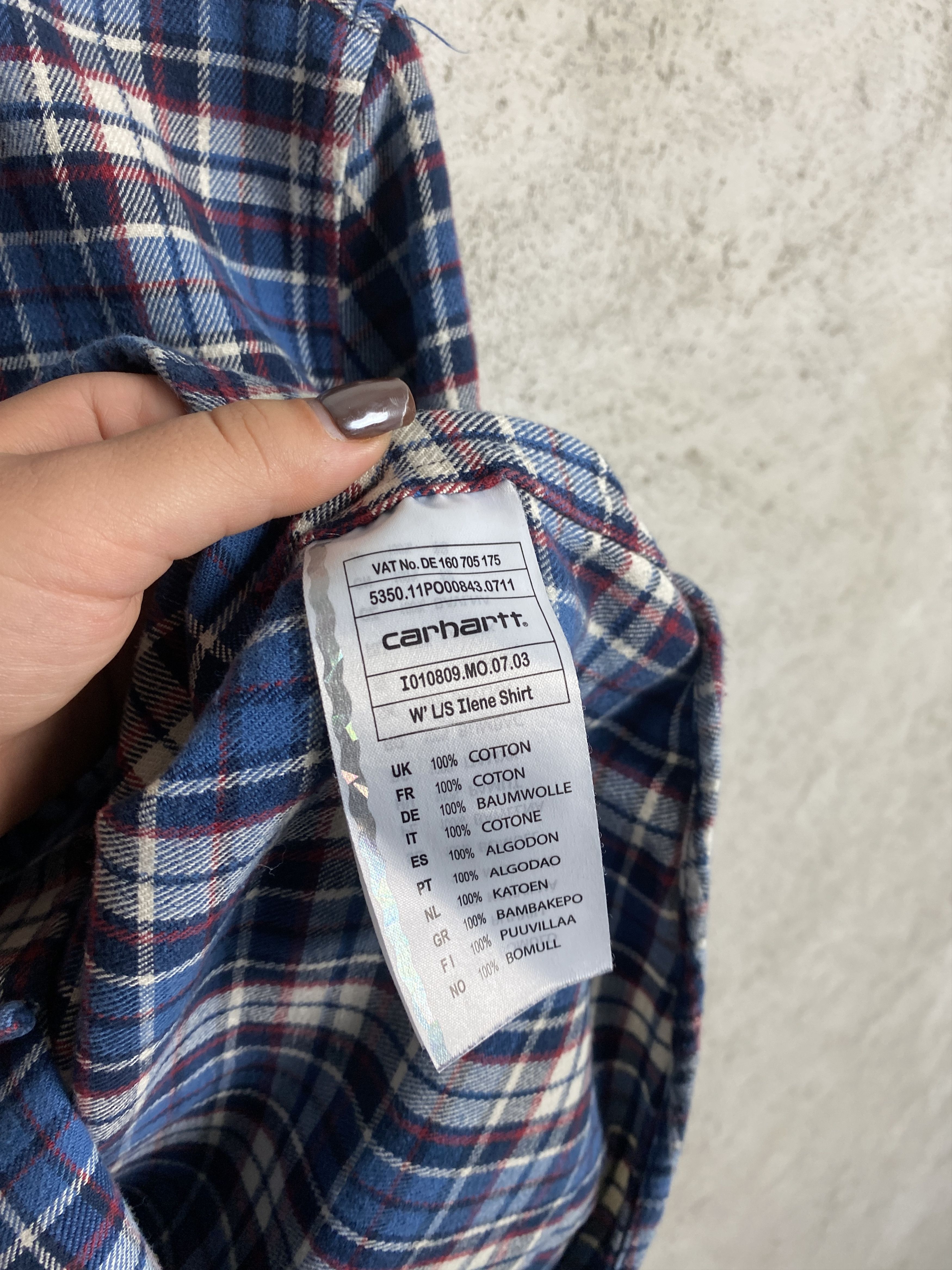 Carhartt Carhartt W' Ilene Shirt checked casual skate rap Size M / US 6-8 / IT 42-44 - 4 Thumbnail