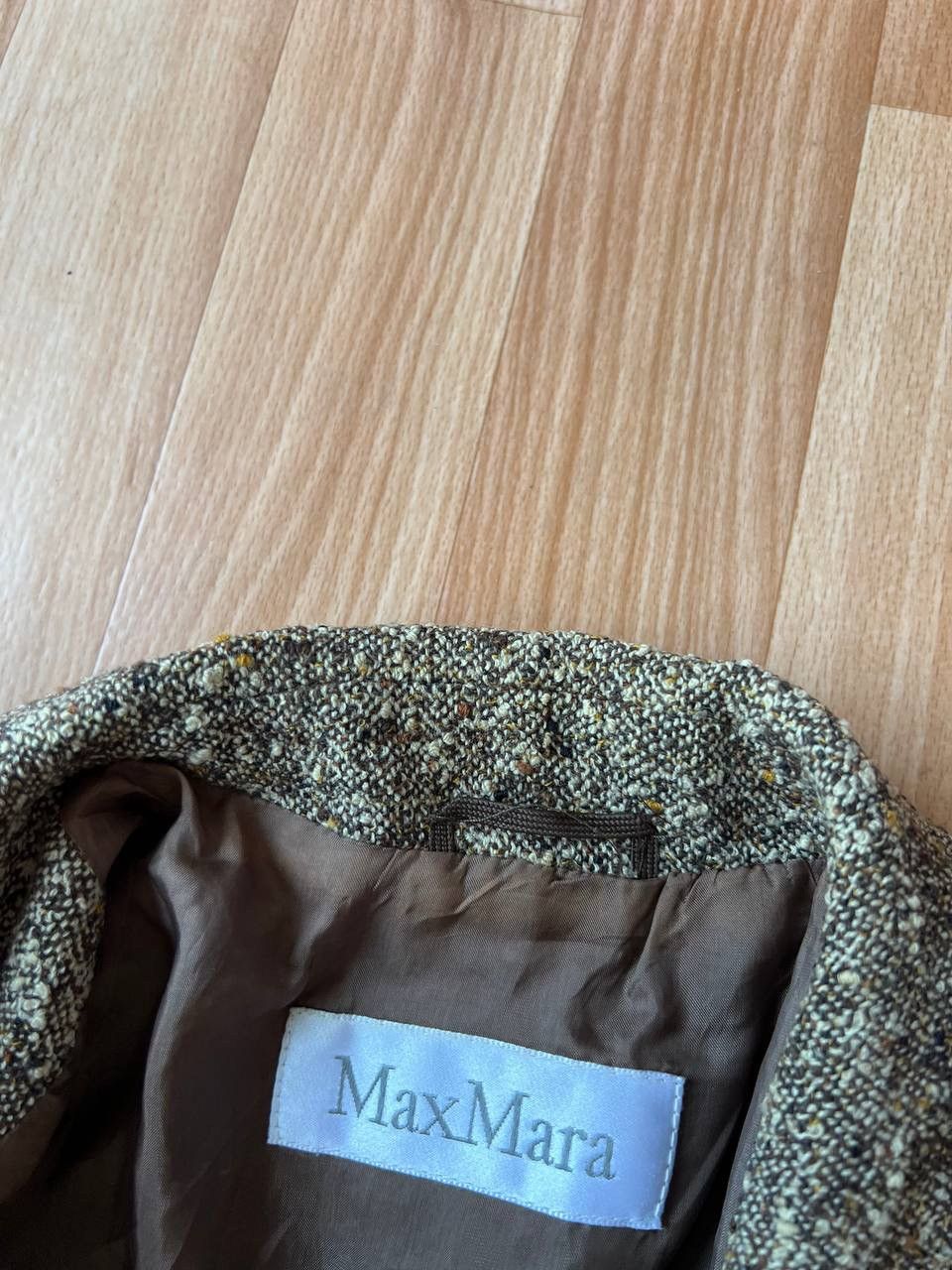 Max Mara MAX MARA WOOL BLEND BELTED BUTTON BLAER JACKET COAT WOMAN 10 Size L / US 10 / IT 46 - 14 Thumbnail