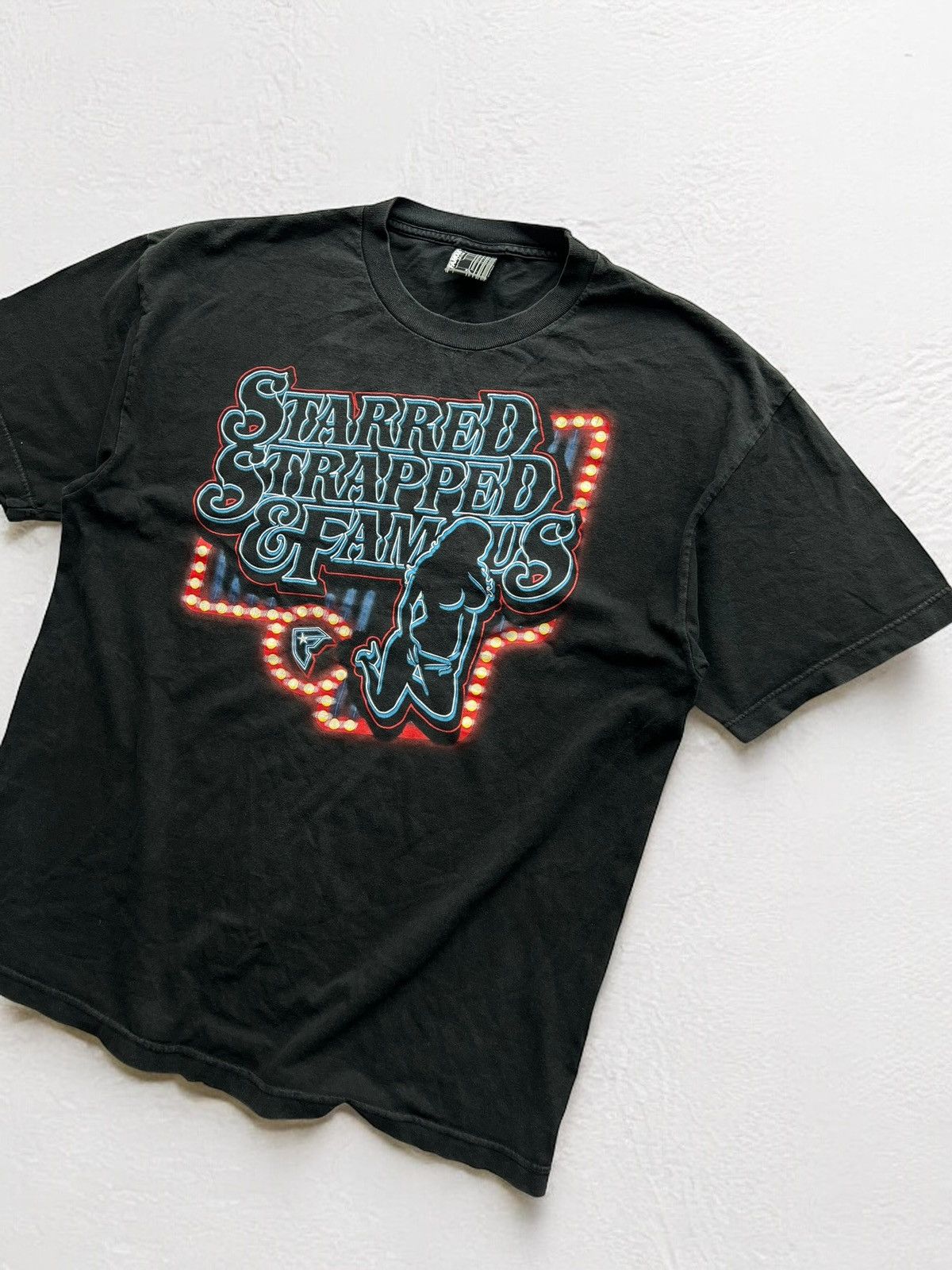 Band Tees × Hot Model Sex FAMOUS STARS & STRAPS STRIPPER GIRLS BIG TITS TEE VINTAGE Size US L / EU 52-54 / 3 - 2 Thumbnail