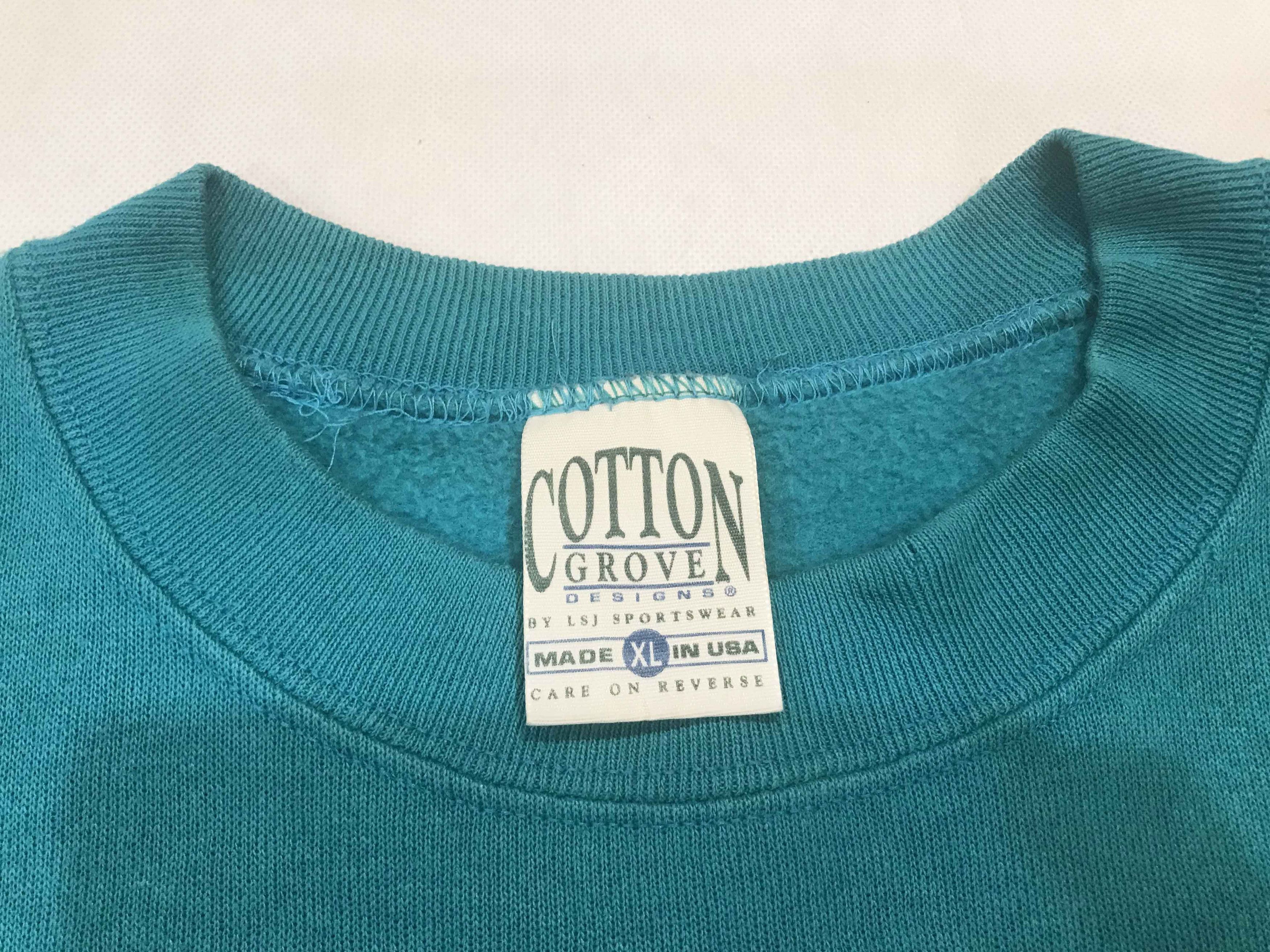 Vintage Vintage Cotton Grove Long Haul Wind Chaser Sweatshirt Size US XL / EU 56 / 4 - 3 Thumbnail