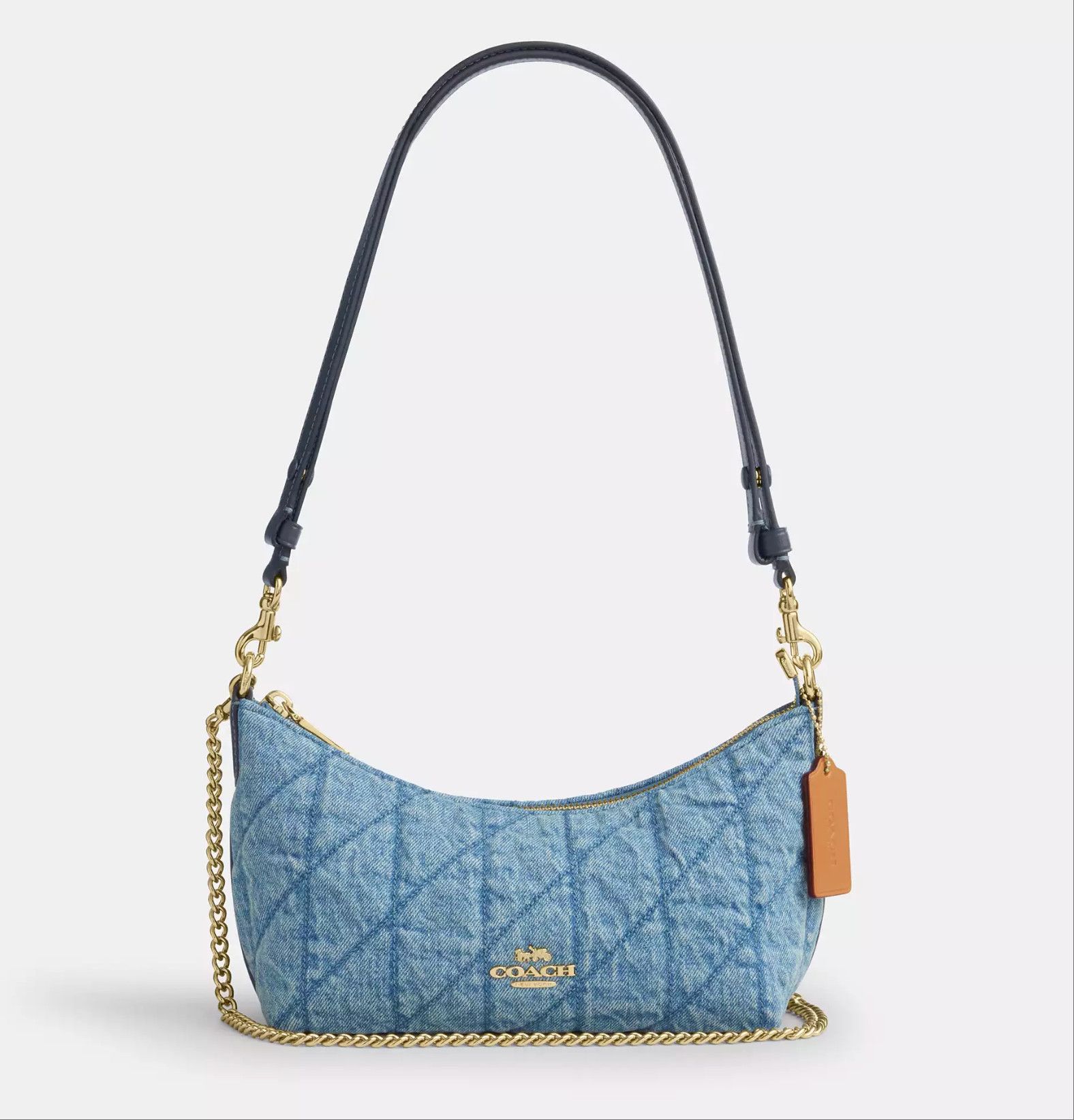 Coach Caitlin Shoulder Bag With Quilting CDZ89 Size ONE SIZE - 9 Thumbnail