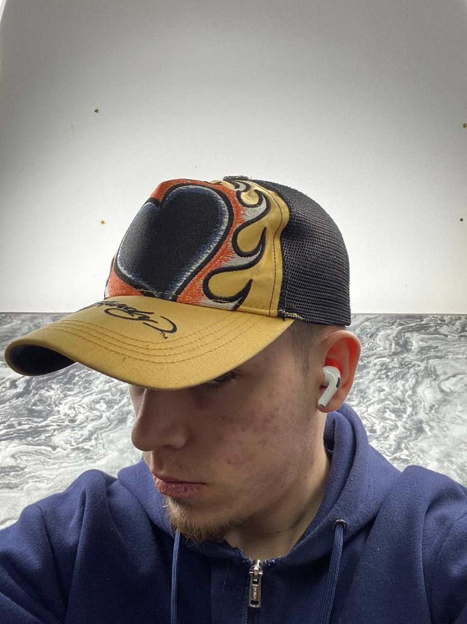 Ed Hardy Vintage Ed Hardy Cap Y2K Men Size ONE SIZE - 2 Thumbnail