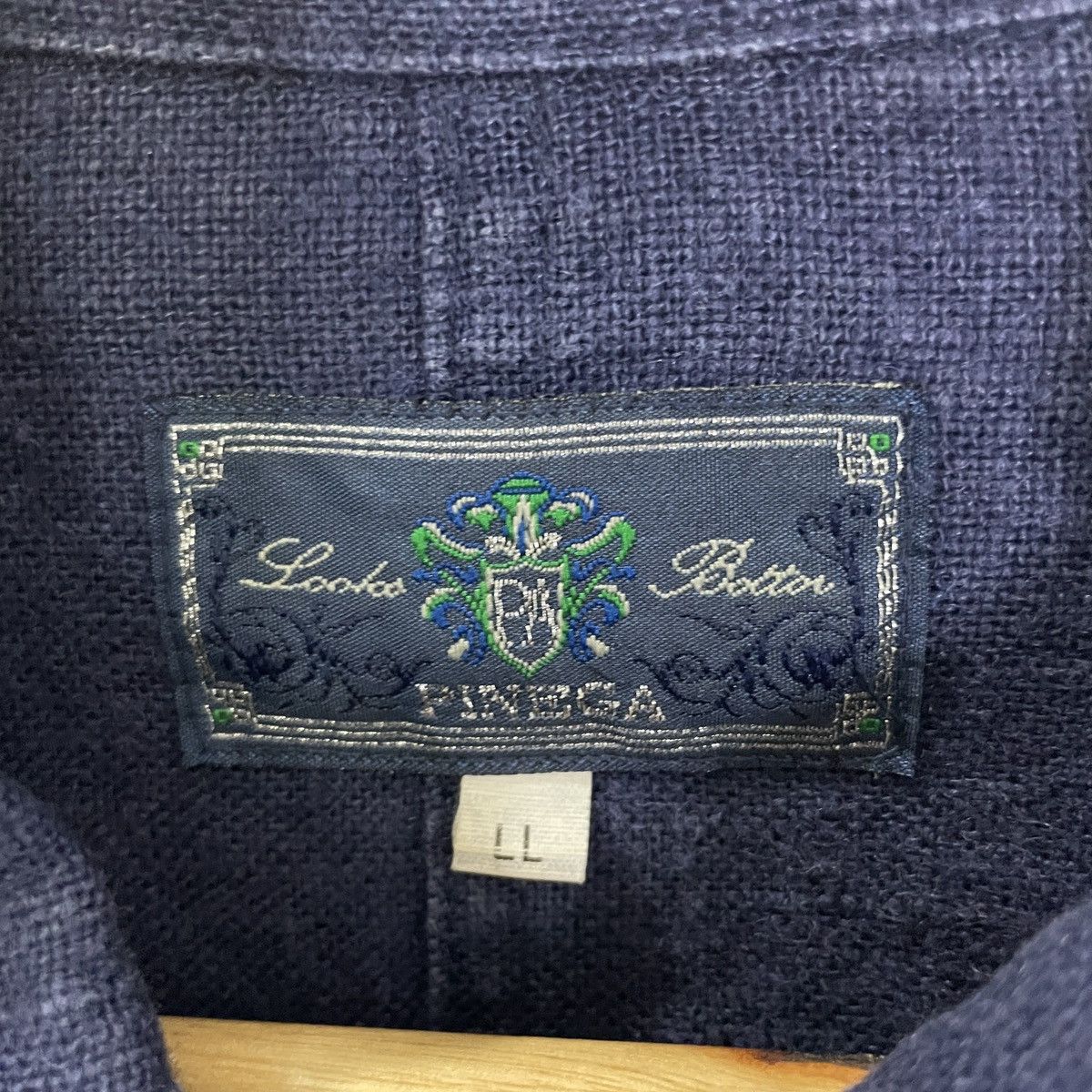 Japanese Brand Vintage Panega Indigo Denim Jacket Size US XL / EU 56 / 4 - 5 Thumbnail