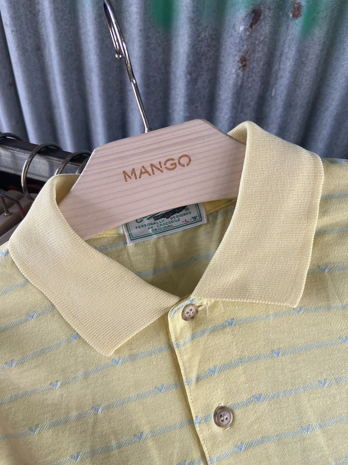 Vintage 70s CROCODILE POLO SHIRT Size US M / EU 48-50 / 2 - 4 Thumbnail