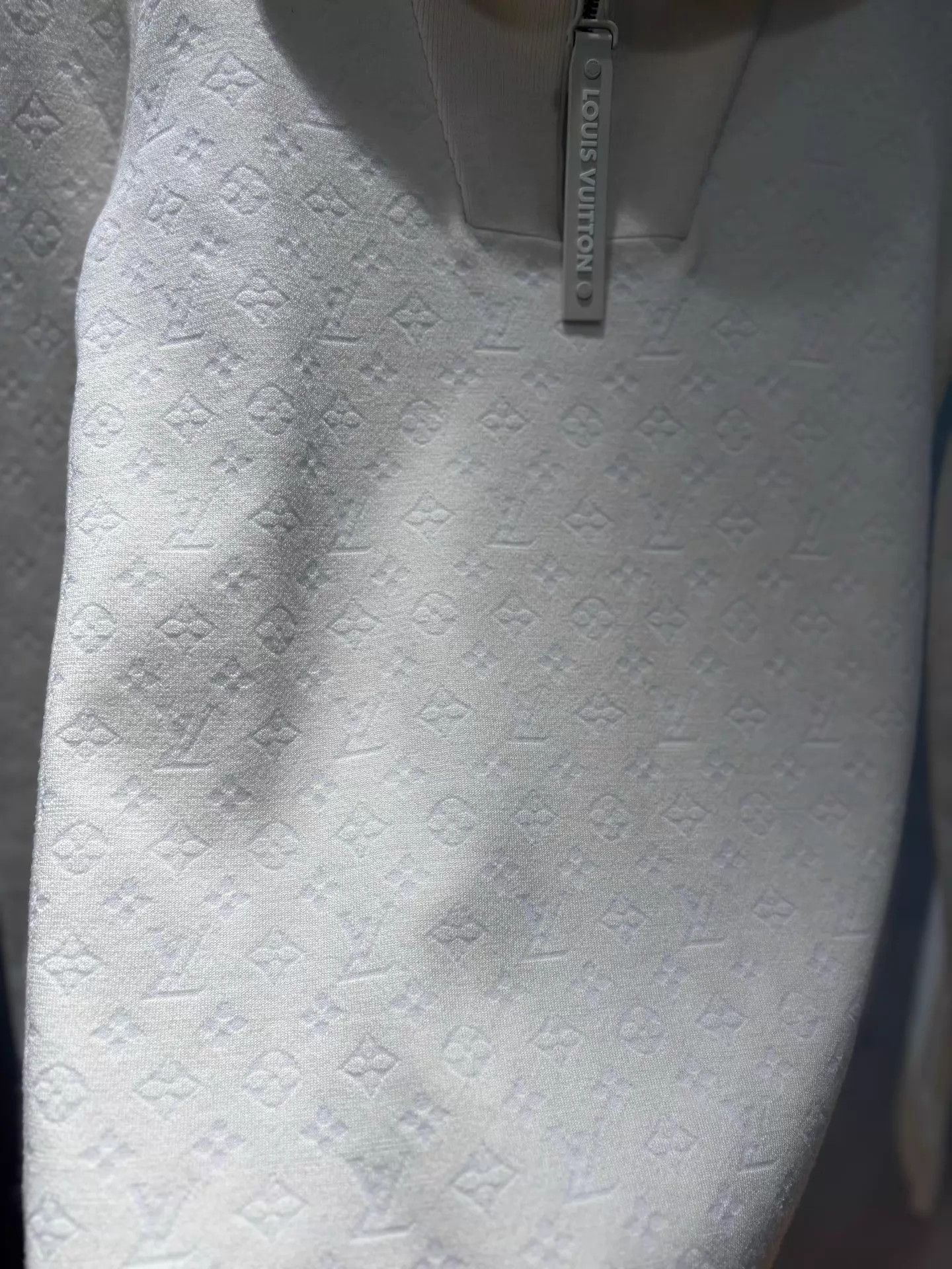 Louis Vuitton LV All Over Logo Long Sleeve Top Deadstock XS 38/90 Size XS / US 0-2 / IT 36-38 - 2 Thumbnail