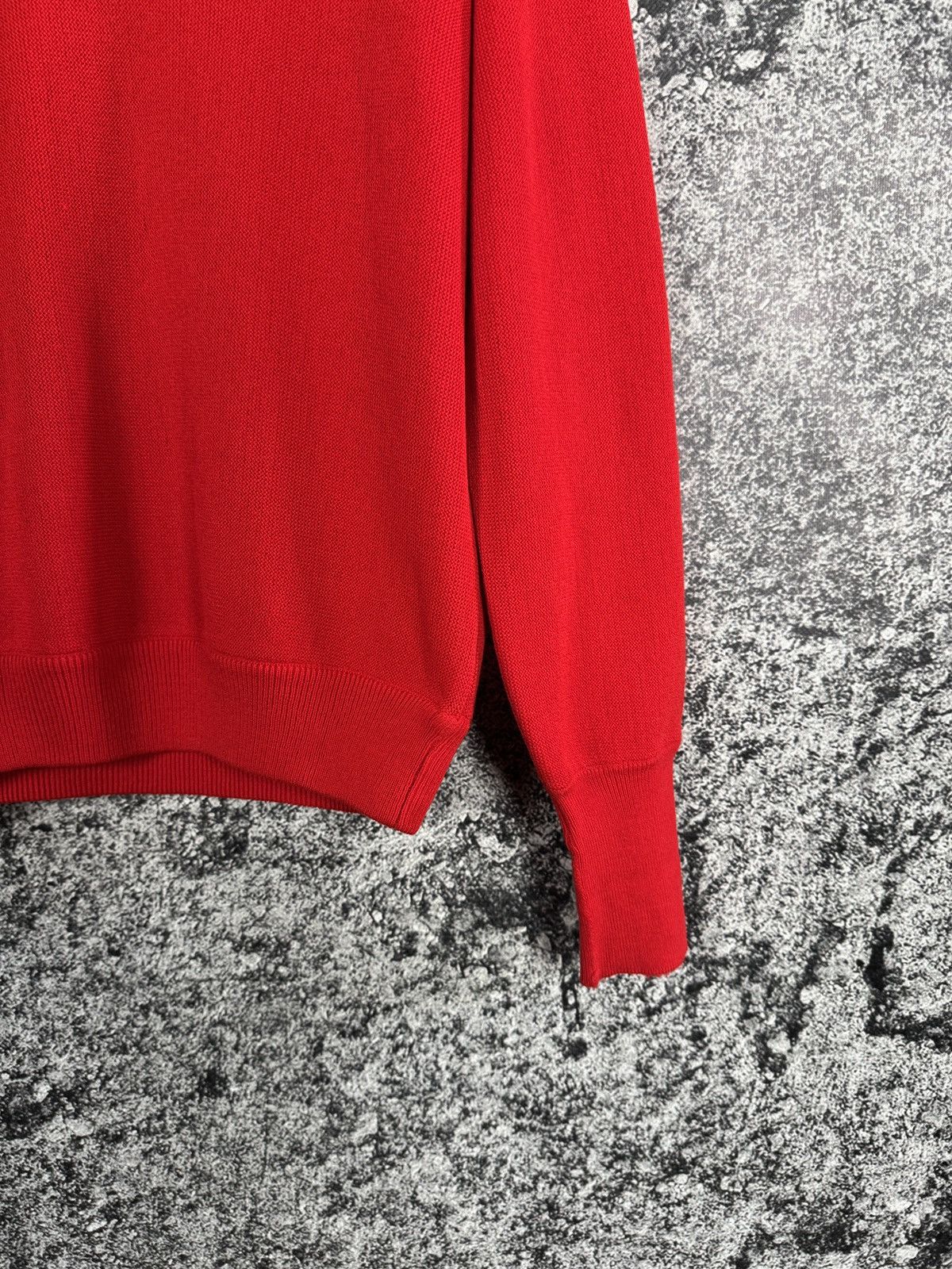 Lacoste Chemise Lacoste Vintage Red V-Neck Sweater Pullover Size 6 Size US XL / EU 56 / 4 - 5 Thumbnail