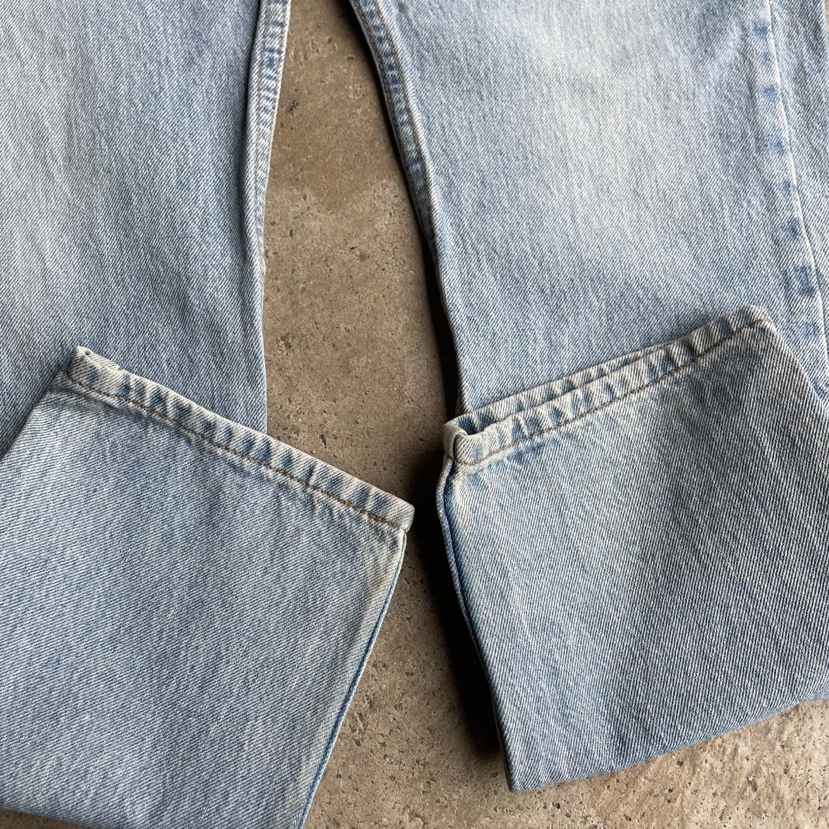 Levi's Vintage Clothing 🔥Vintage Levis 510 Stoned Washed Regular Fit Denim Jeans Size US 35 - 7 Thumbnail