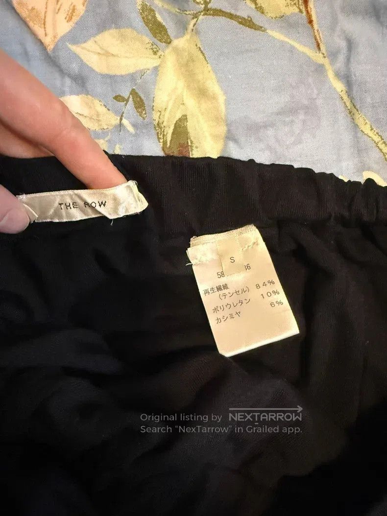 The Row The Row size S Black trousers Size 23" - 3 Thumbnail