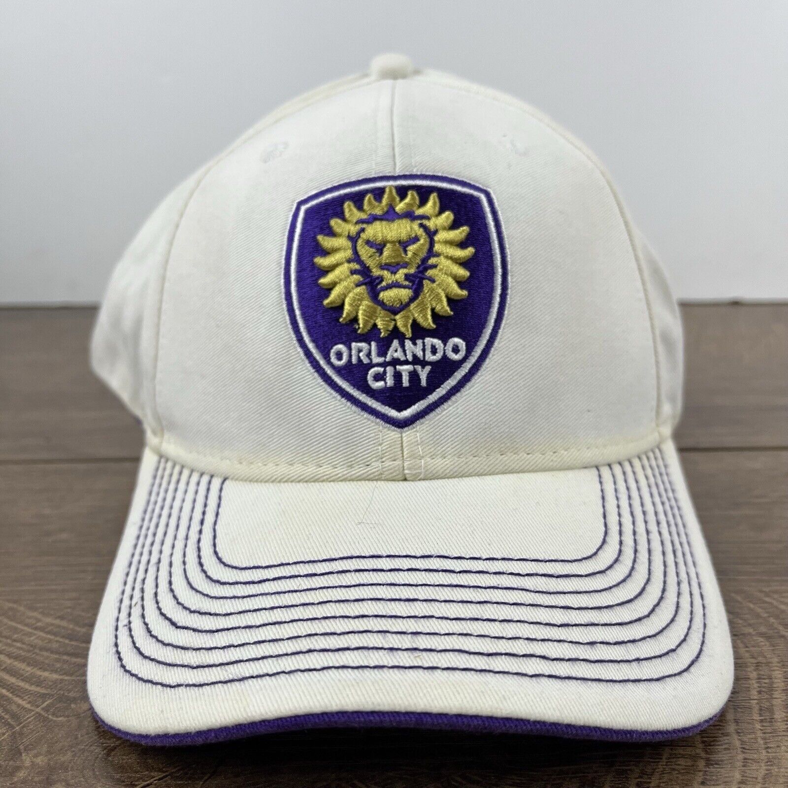 Adidas Orlando City Adidas Hat Snapback Hat White Hat Adjustable Wh Size ONE SIZE - 5 Thumbnail