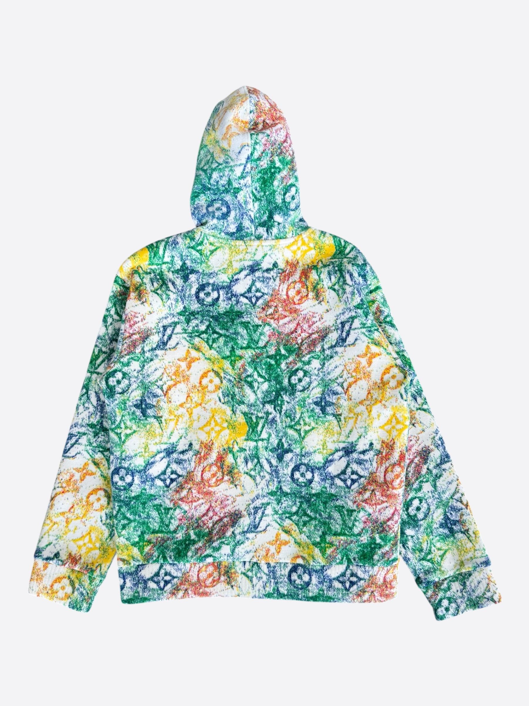 Louis Vuitton Louis Vuitton Multicolor Pastel Monogram Hoodie Size US L / EU 52-54 / 3 - 2 Thumbnail