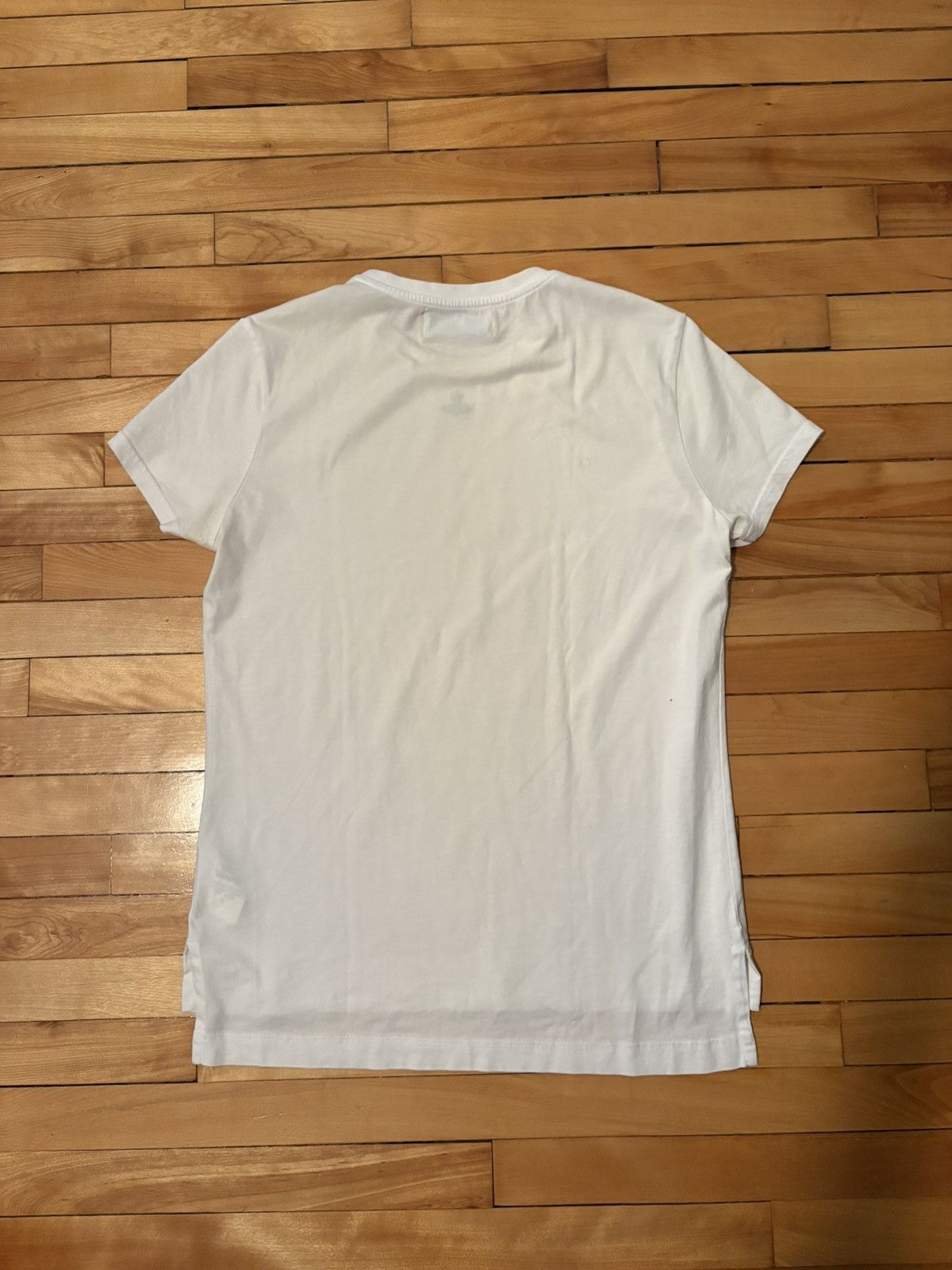 Vivienne Westwood Vivienne Westwood white cotton t-shirt Size US M / EU 48-50 / 2 - 2 Thumbnail