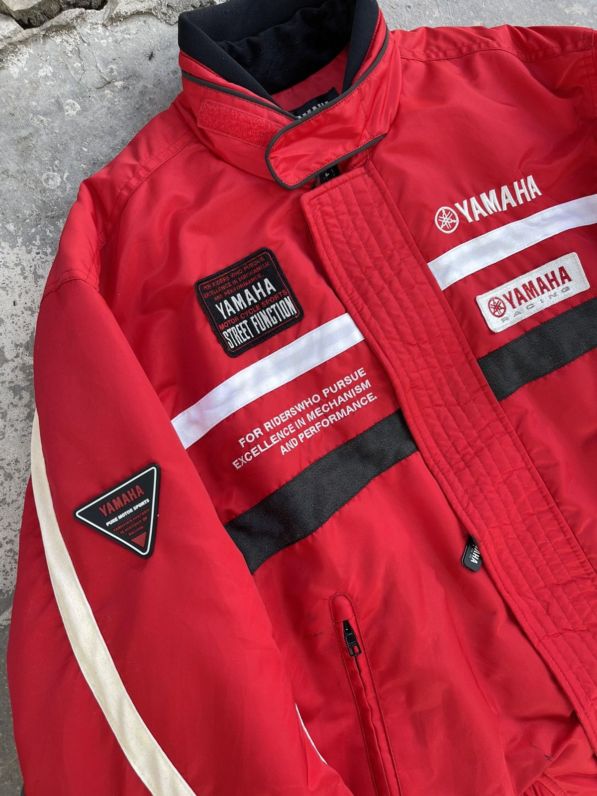 Yamaha 🔥YAMAHA MOTO SPORTS WATERPROOF RACING BOMBER JACKET Size US L / EU 52-54 / 3 - 6 Thumbnail