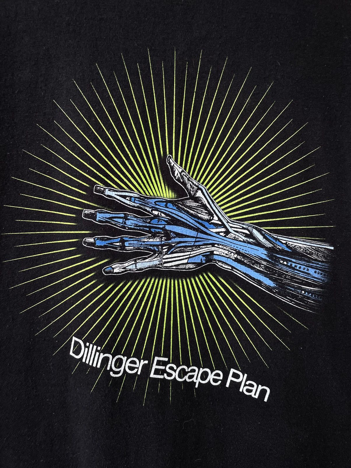 Band Tees Vintage The Dillinger Escape Plan Option Paralysis T-Shirt Size US M / EU 48-50 / 2 - 4 Thumbnail
