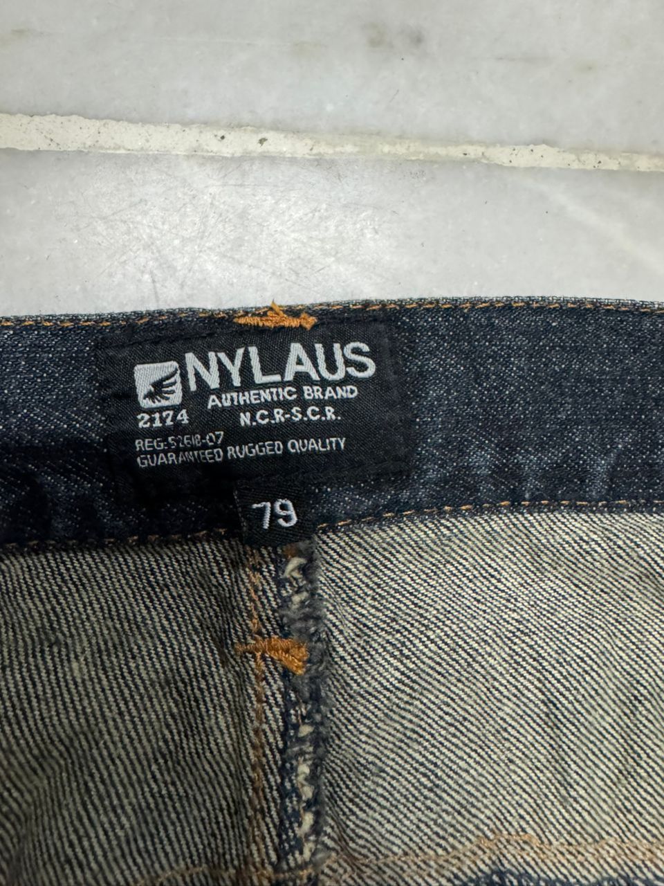 Undercover 💥Double Waist💥Insane Nylus Clawmark Zipper Style Dark Jeans Size US 29 - 11 Thumbnail