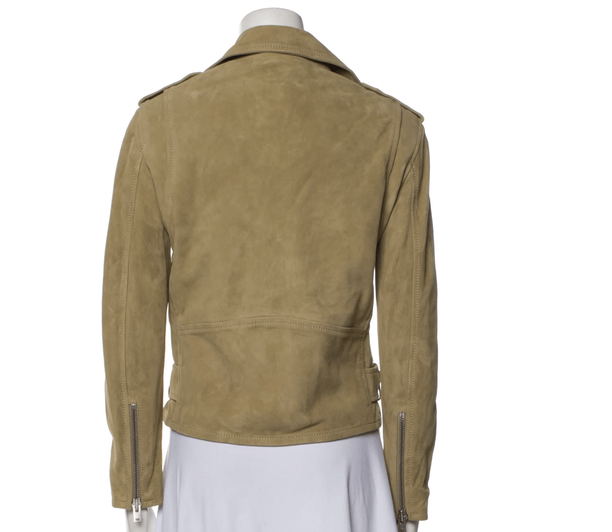 Iro IRO Suede Jacket ‘Ashley’ Biker jacket Size XS / US 0-2 / IT 36-38 - 3 Thumbnail