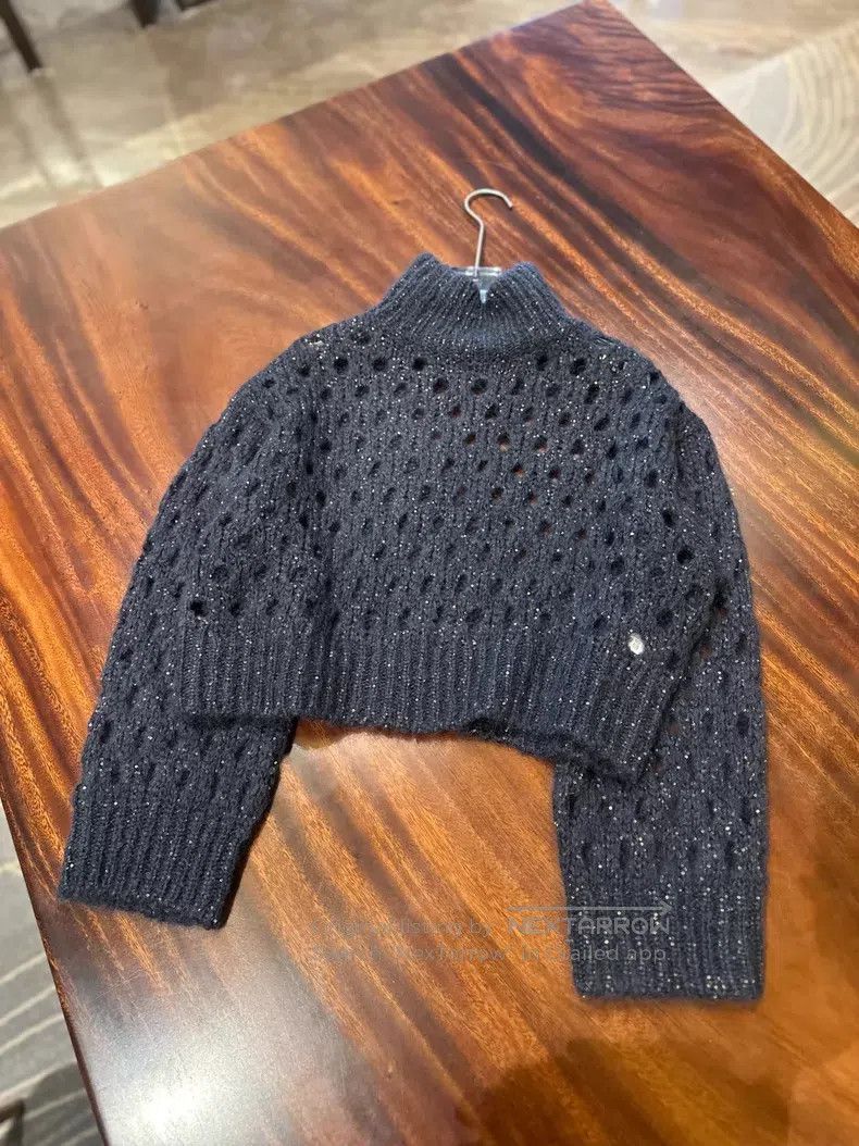 Brunello Cucinelli Brunello Cucinelli Sequin Sweater Size XS / US 0-2 / IT 36-38 - 3 Thumbnail