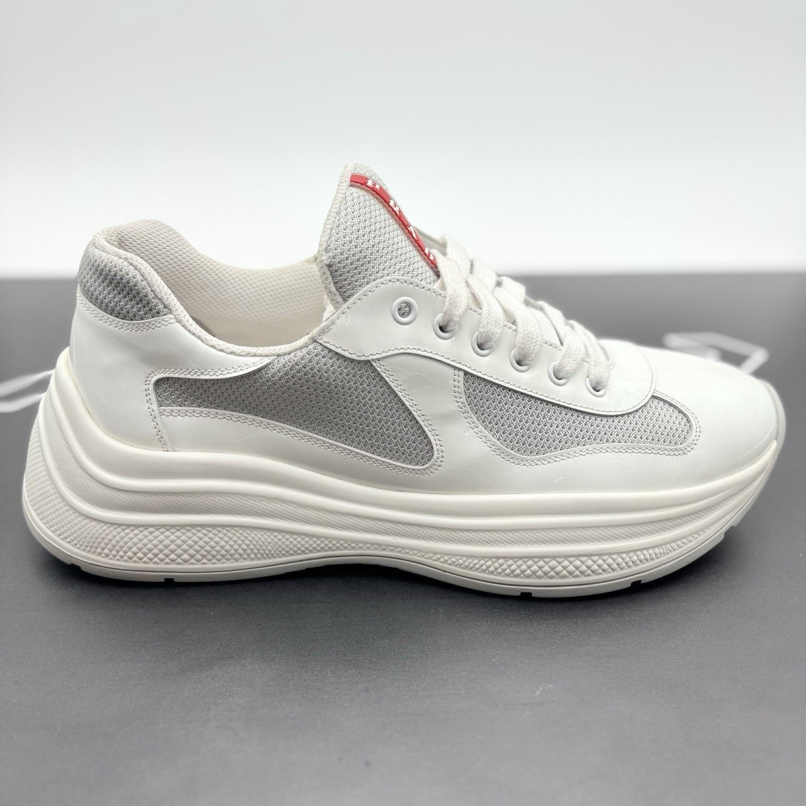 Prada Prada Americas Cup Sport ' White Grey ' | GREAT CONDITION! Size US 9 / EU 42 - 3 Thumbnail