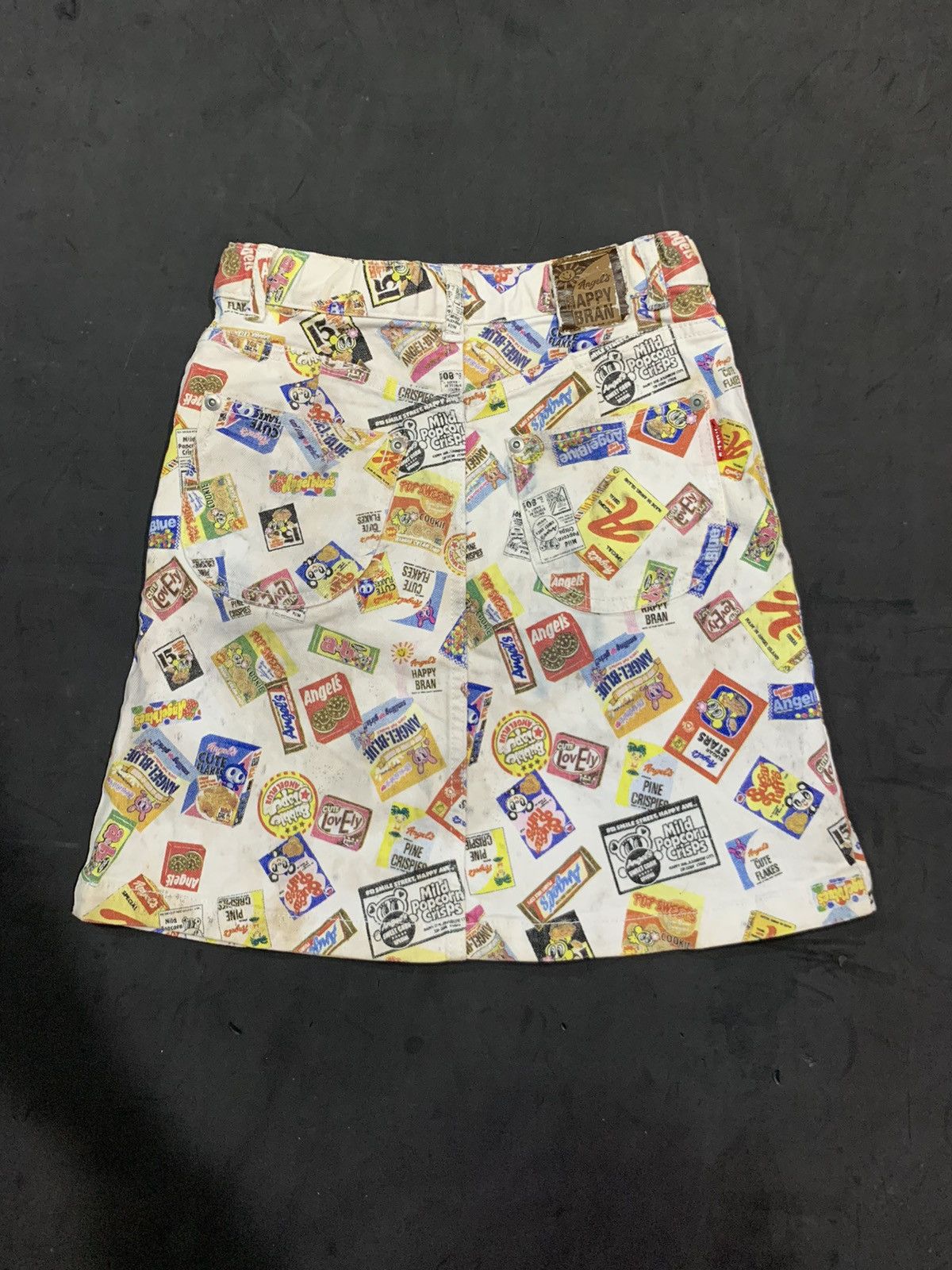 Angel Blue × Hysteric Glamour × Vintage 💸BINDINGOFFER💸Vintage angle blue mini skirt Size 24" / US 00 / IT 34 - 2 Thumbnail