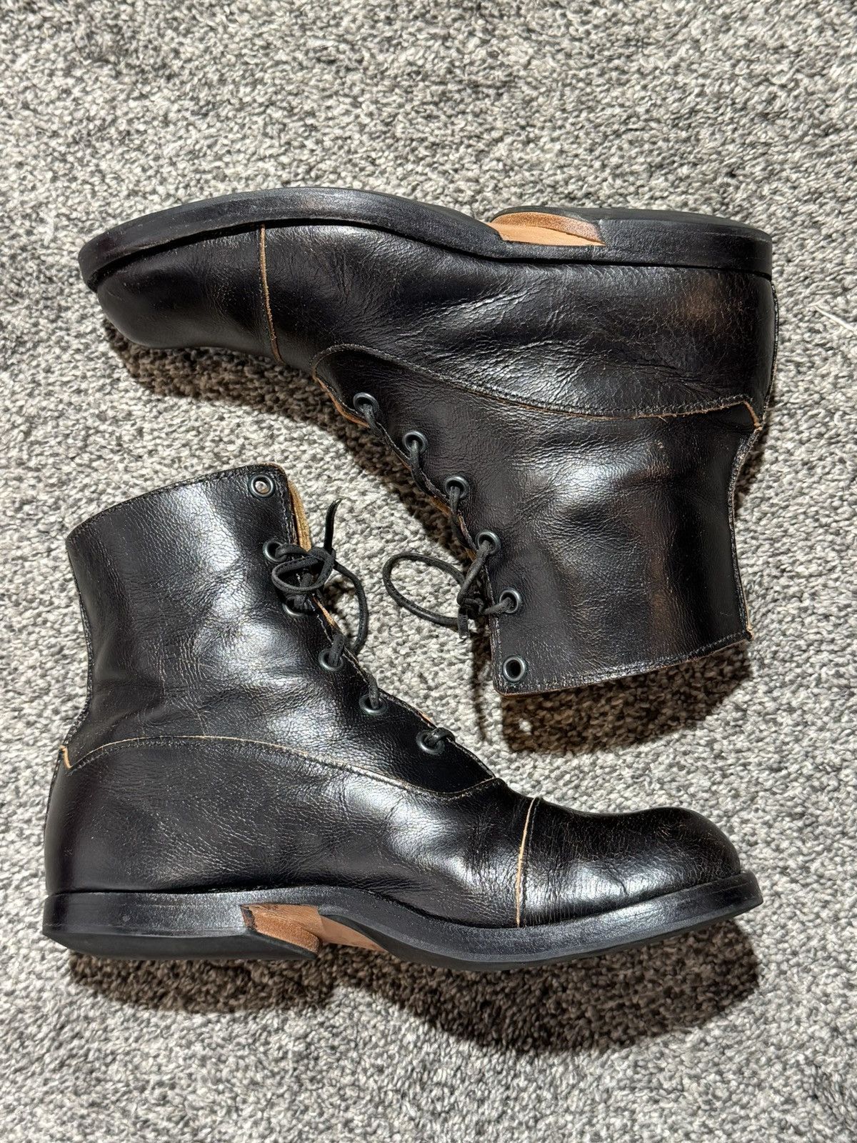 CYDWOQ Women’s CYDWOQ Artisan Handmade Leather Boots Size 6 (36 EU) Size US 6 / IT 36 - 11 Thumbnail