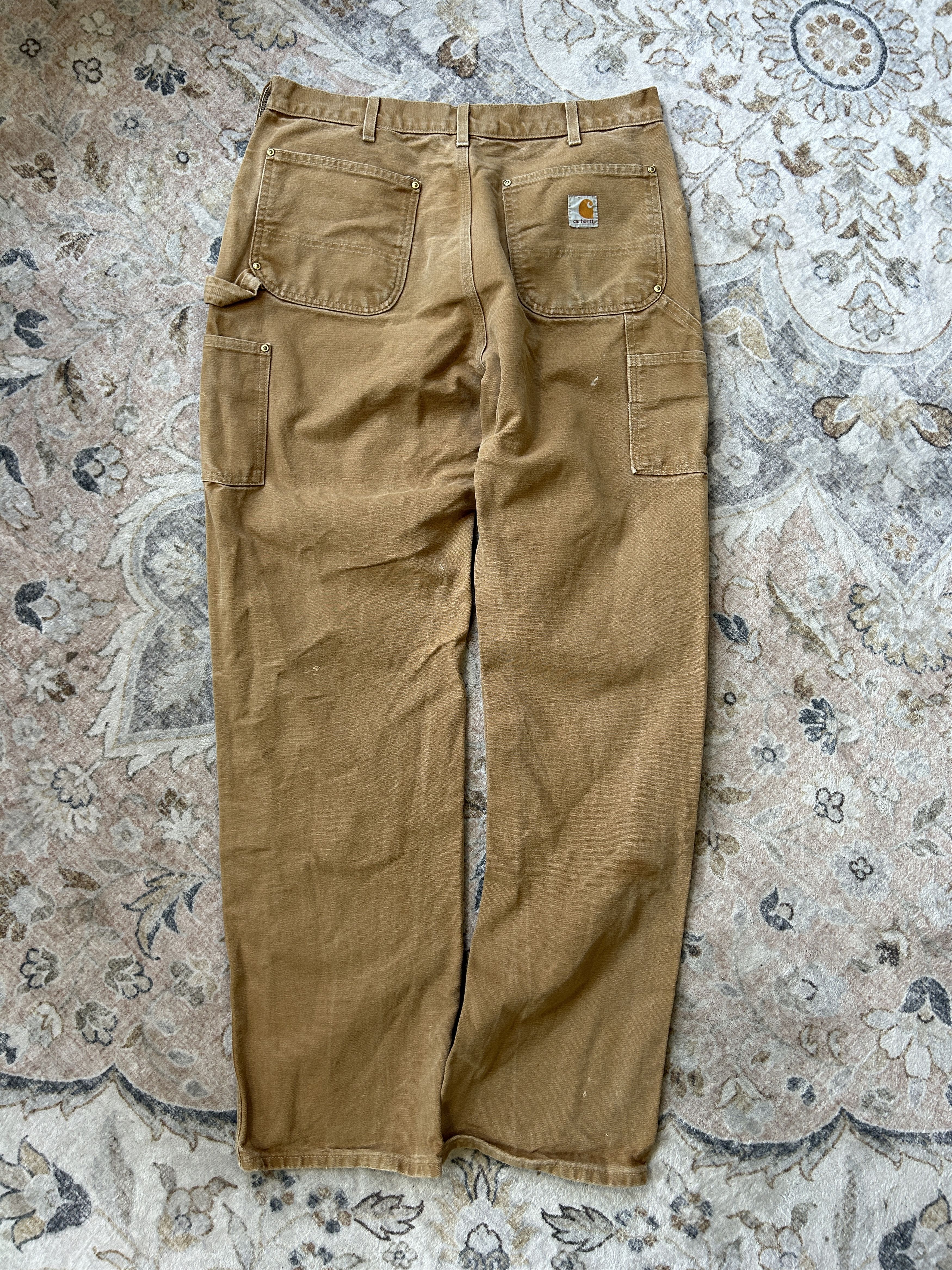 Carhartt Vintage Carhartt Canvas Double Knee Fit Pants Size 34W Size US 34 / EU 50 - 2 Thumbnail
