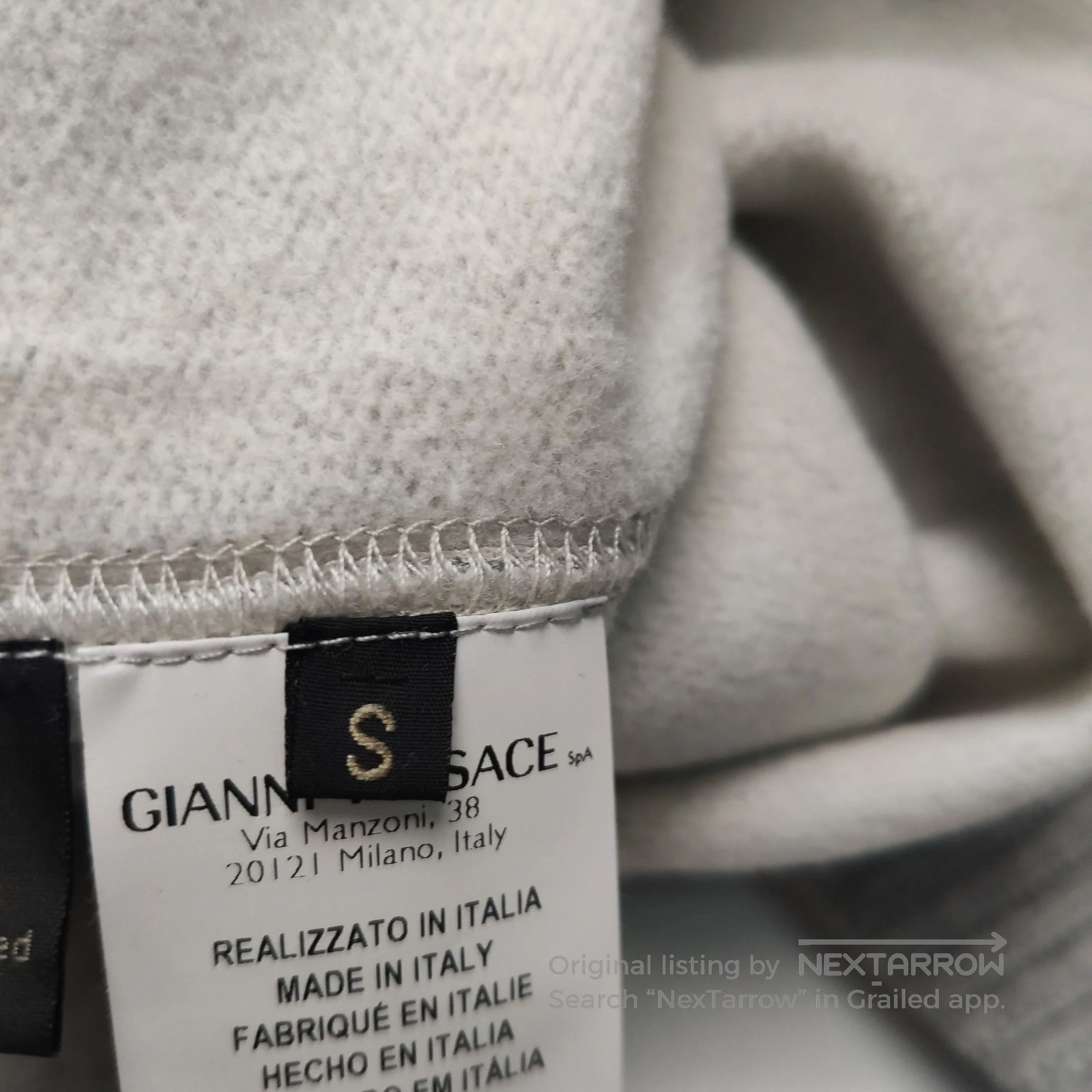 Versace Versace Medusa Head Gray Sweatshirt S. Size US S / EU 44-46 / 1 - 6 Thumbnail