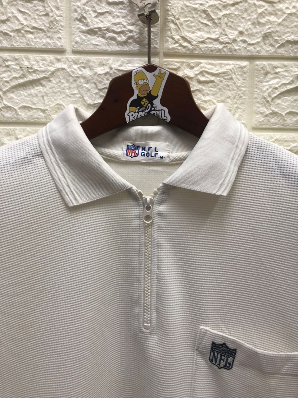 NFL Vintage NFL GOLF sweatshirt small logo spellout embroidered Size US M / EU 48-50 / 2 - 1 Thumbnail