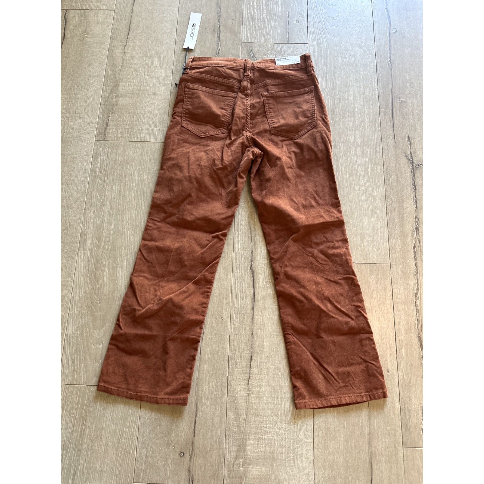 Vintage Joe's Jeans Callie High Rise Cropped Bootcut Jeans Size 26 Brown Orange Women's Size 26" / US 2 / IT 38 - 7 Thumbnail