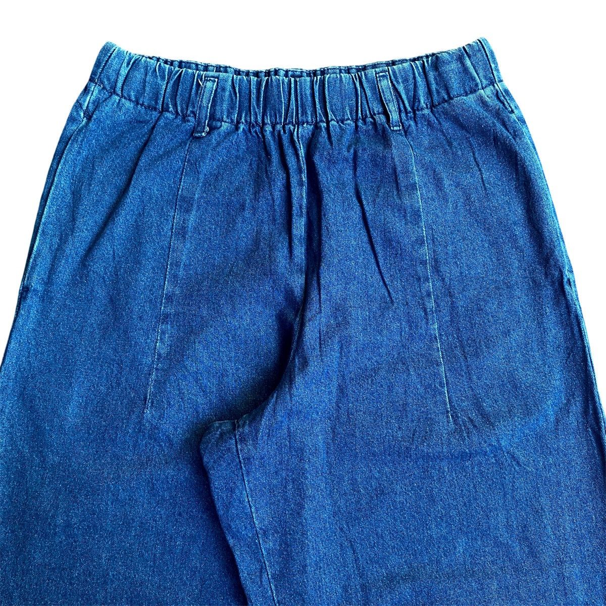 Japanese Brand × Vintage × Yohji Yamamoto Rare Japanese Brand GU Wide Balloon Baggy Denim Jeans Size US 30 / EU 46 - 2 Thumbnail