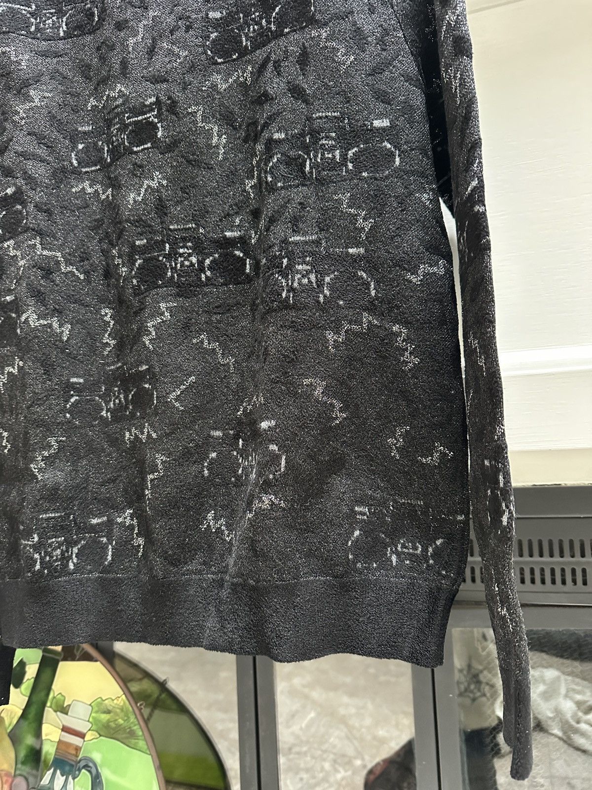 Saint Laurent Paris Lurex Glitter Radio Sweater Size US S / EU 44-46 / 1 - 4 Thumbnail