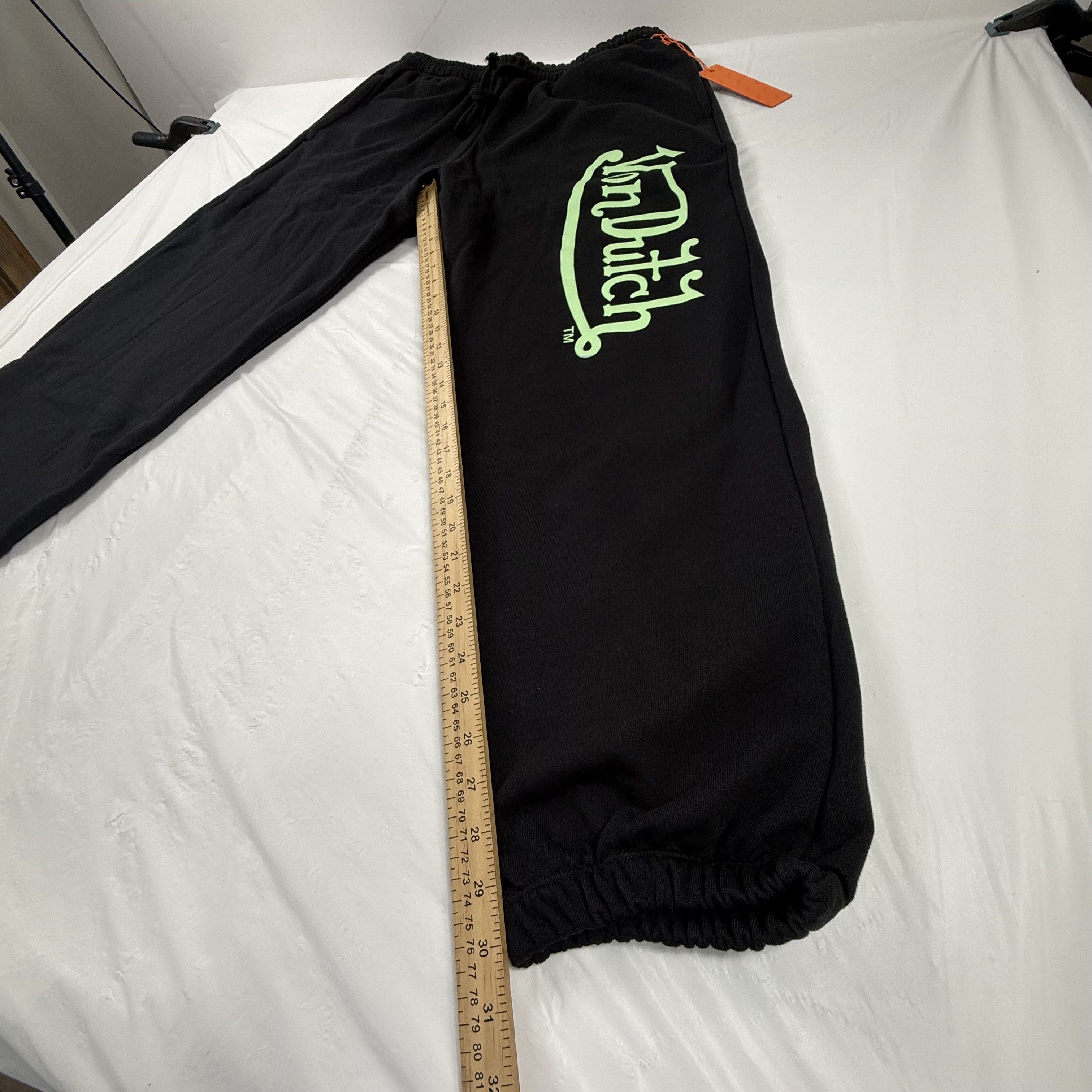 Von Dutch Von Dutch Originals Black Sweatpants Joggers Mens XXL Size US 36 / EU 52 - 6 Thumbnail