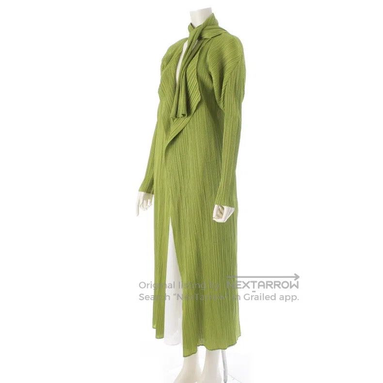 Issey Miyake Issey Miyake Green Coat Size M / US 6-8 / IT 42-44 - 2 Thumbnail