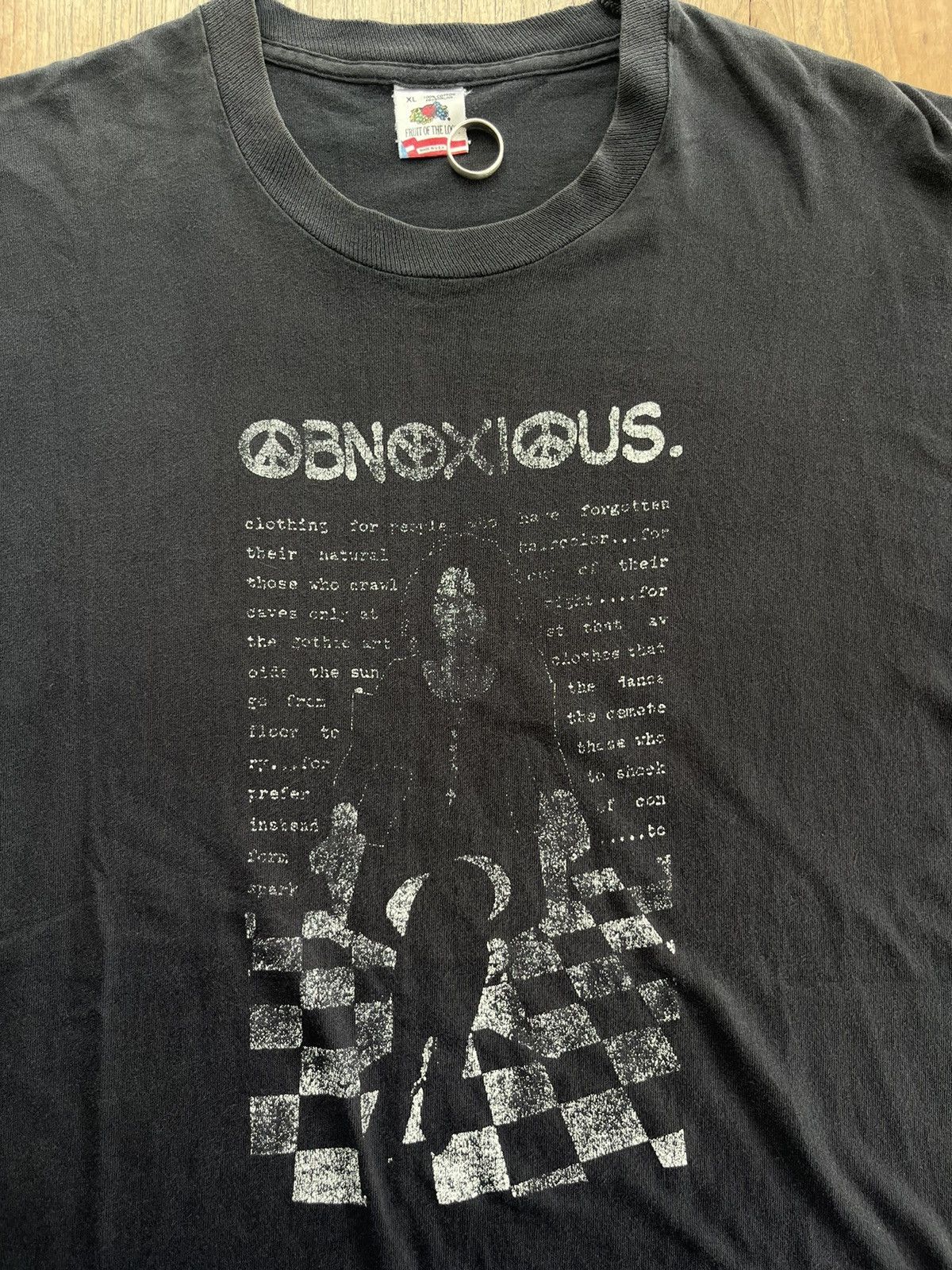 Vintage Vintage OBNOXIOUS RetroCool Groovy GlamourGear 90’s T-shirt Size US XL / EU 56 / 4 - 6 Thumbnail