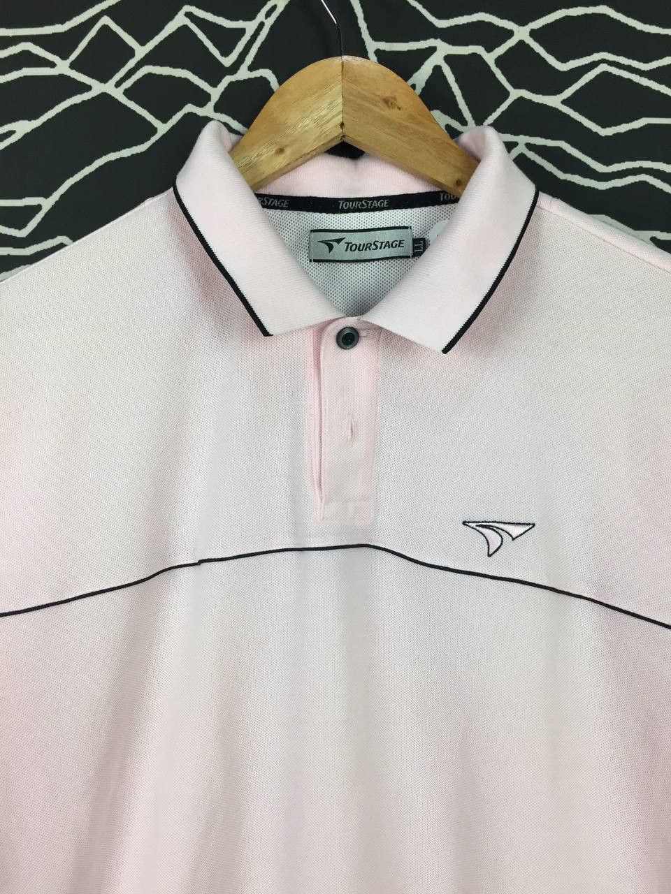 Japanese Brand × PGA Tour TOURSTAGE Bridgestone Small Logo Golf Polo Tee Size US XL / EU 56 / 4 - 3 Thumbnail