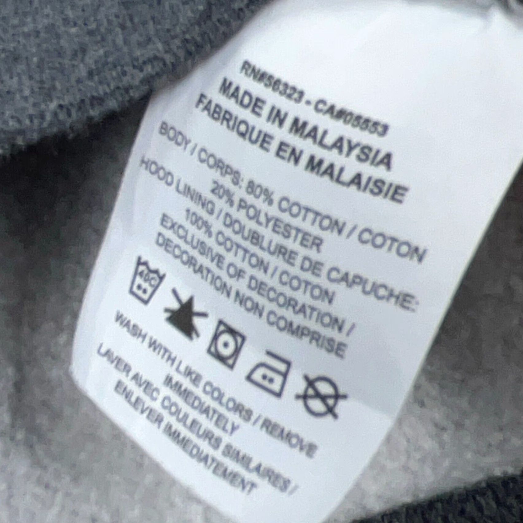 Nike Nike Hoodie Men Large Gray White Pullover Sweatshirt with Swoosh Logo Retro 90s Classic Grunge Style Size US L / EU 52-54 / 3 - 5 Thumbnail