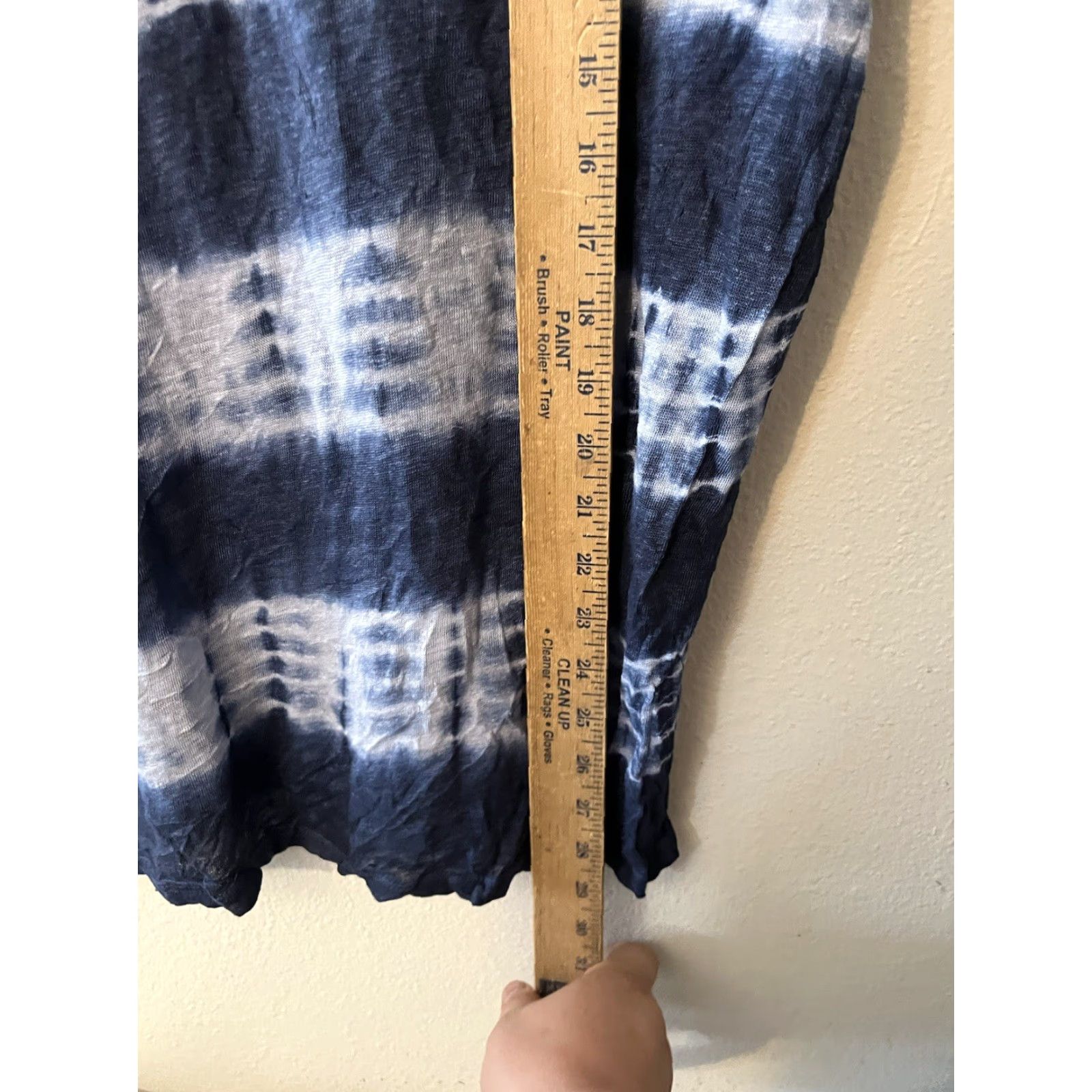 Vince Camuto Vince Camuto Turo Blue Tie-dye Linen Sweater XL Women Pullover Crew Neck Casual Lightweight Breathable Colorful Sat ス Size XL / US 12-14 / IT 48-50 - 5 Thumbnail