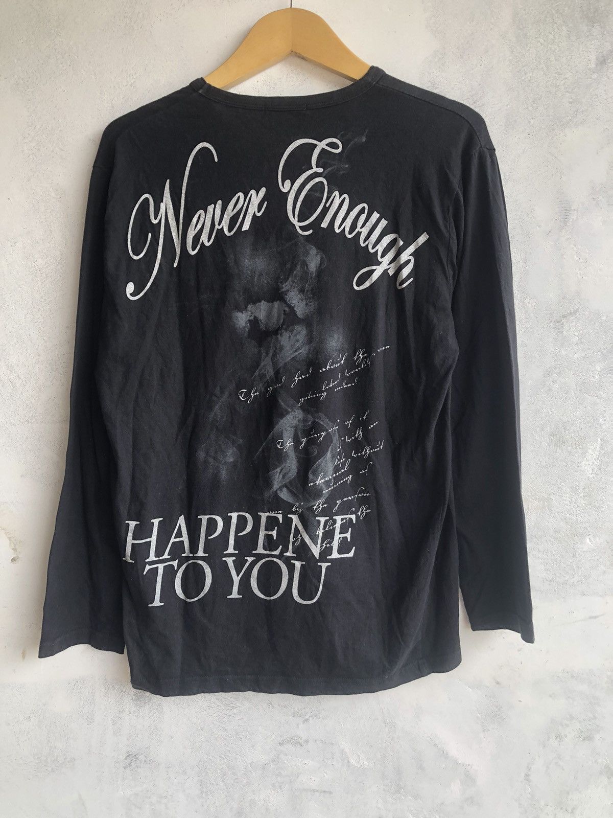 Hysteric Glamour Japan Gothic Poem LongSleeve Clash Ahead Punk Style Size US XL / EU 56 / 4 - 3 Thumbnail