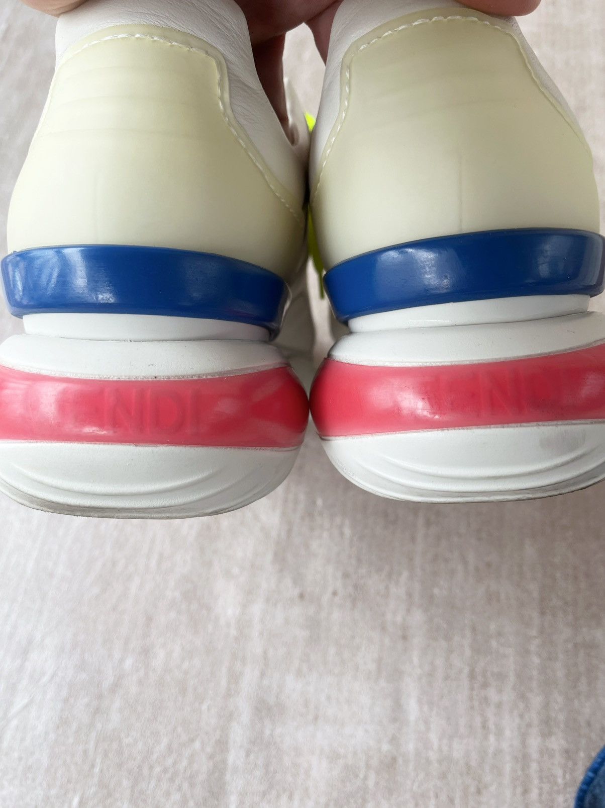 Fendi Luxury high-top sneakers Size US 10 / EU 43 - 8 Thumbnail