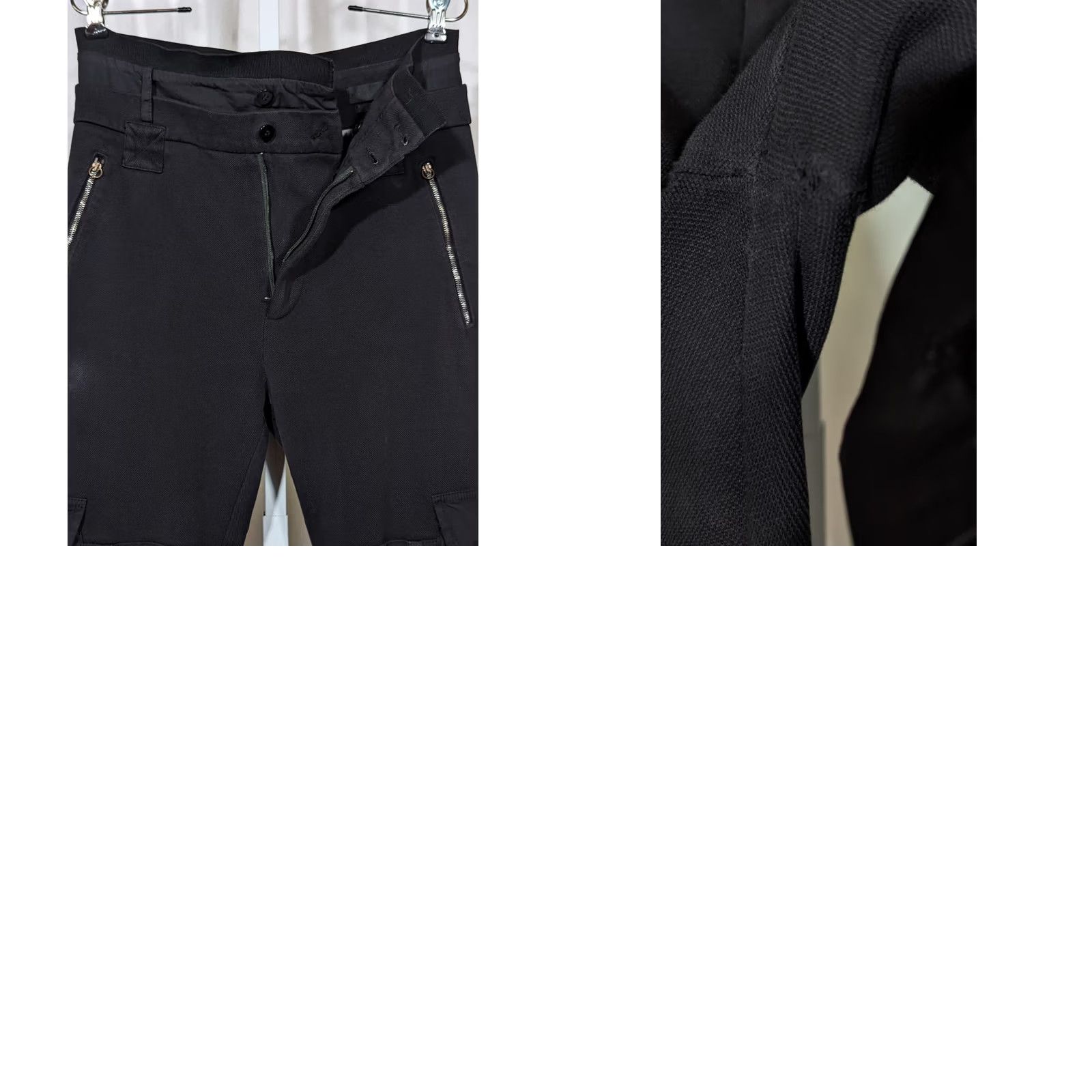 Alexander McQueen Alexander McQueen Archive 2010 Cargo Black Jogger Army Double Waist Pants 46 Mens Pants Size US 30 / EU 46 - 8 Thumbnail
