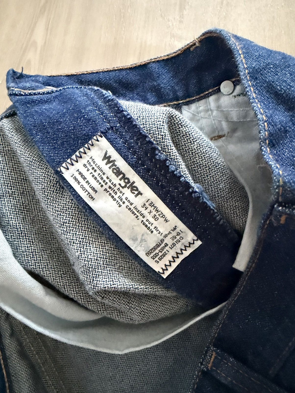 Wrangler Vintage Wrangler Prorodeo Cowboy Cut Denim Jeans Sz 34x30 Size US 34 / EU 50 - 2 Thumbnail