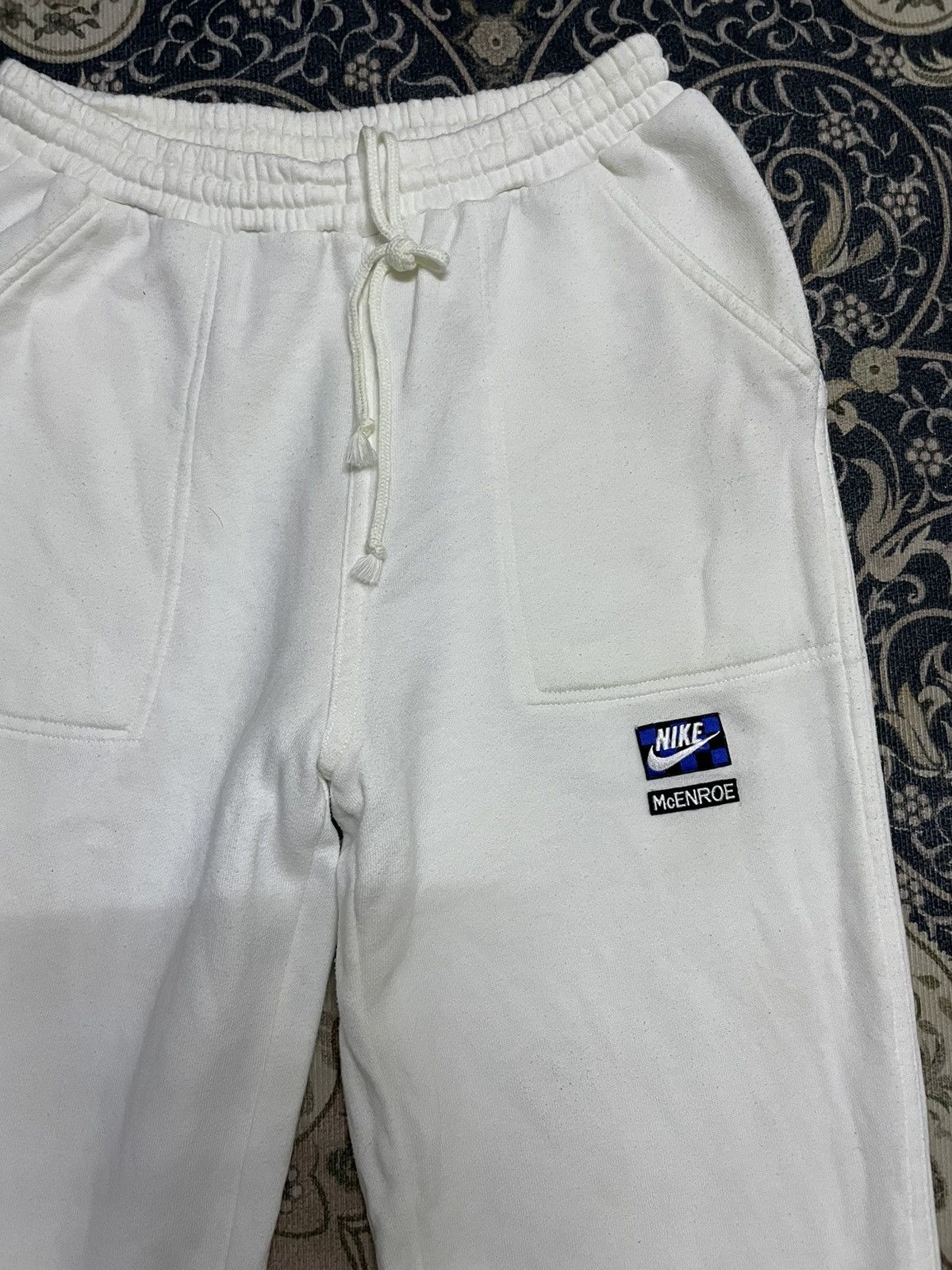 Nike × Vintage VTG 80’s Nike McEnroe White Sweatpants Size US 27 - 4 Thumbnail