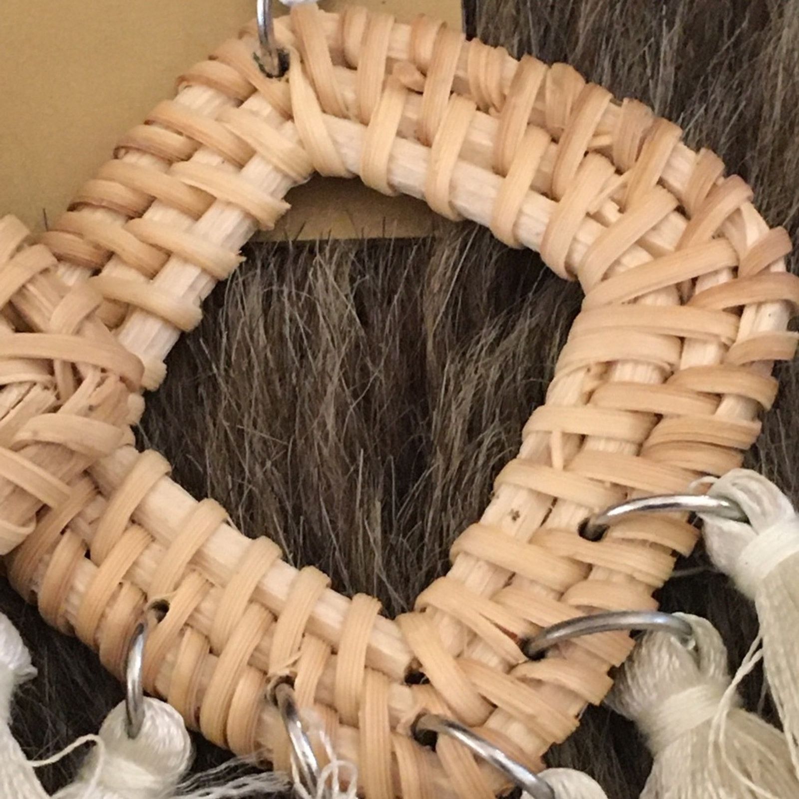 Jewelry Boho large basket weave tassel pierced earrings Size ONE SIZE - 4 Thumbnail
