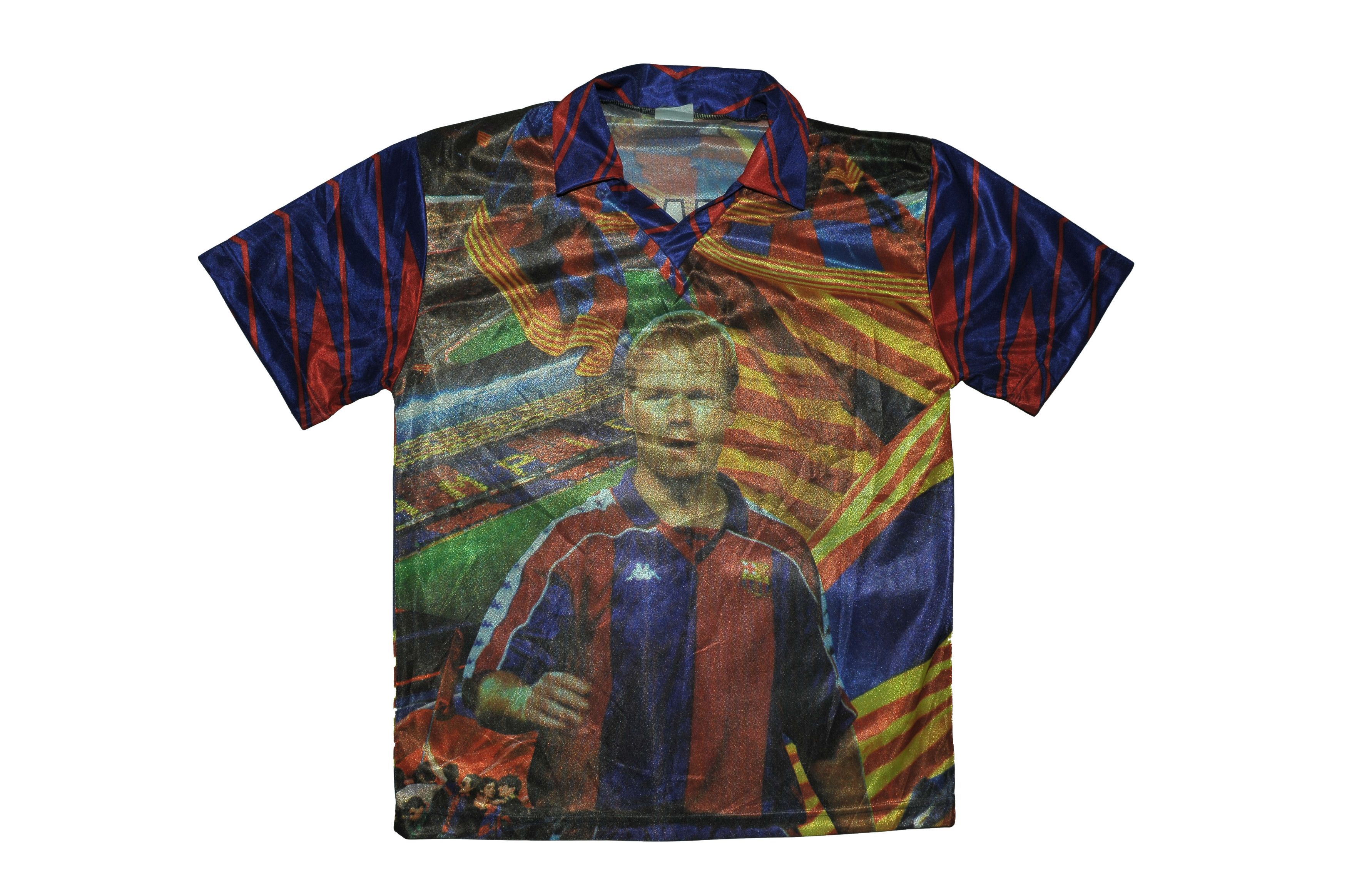 Vintage Vintage 90s Ronald Koemann All Over Print Jersey Size US L / EU 52-54 / 3 - 1 Thumbnail