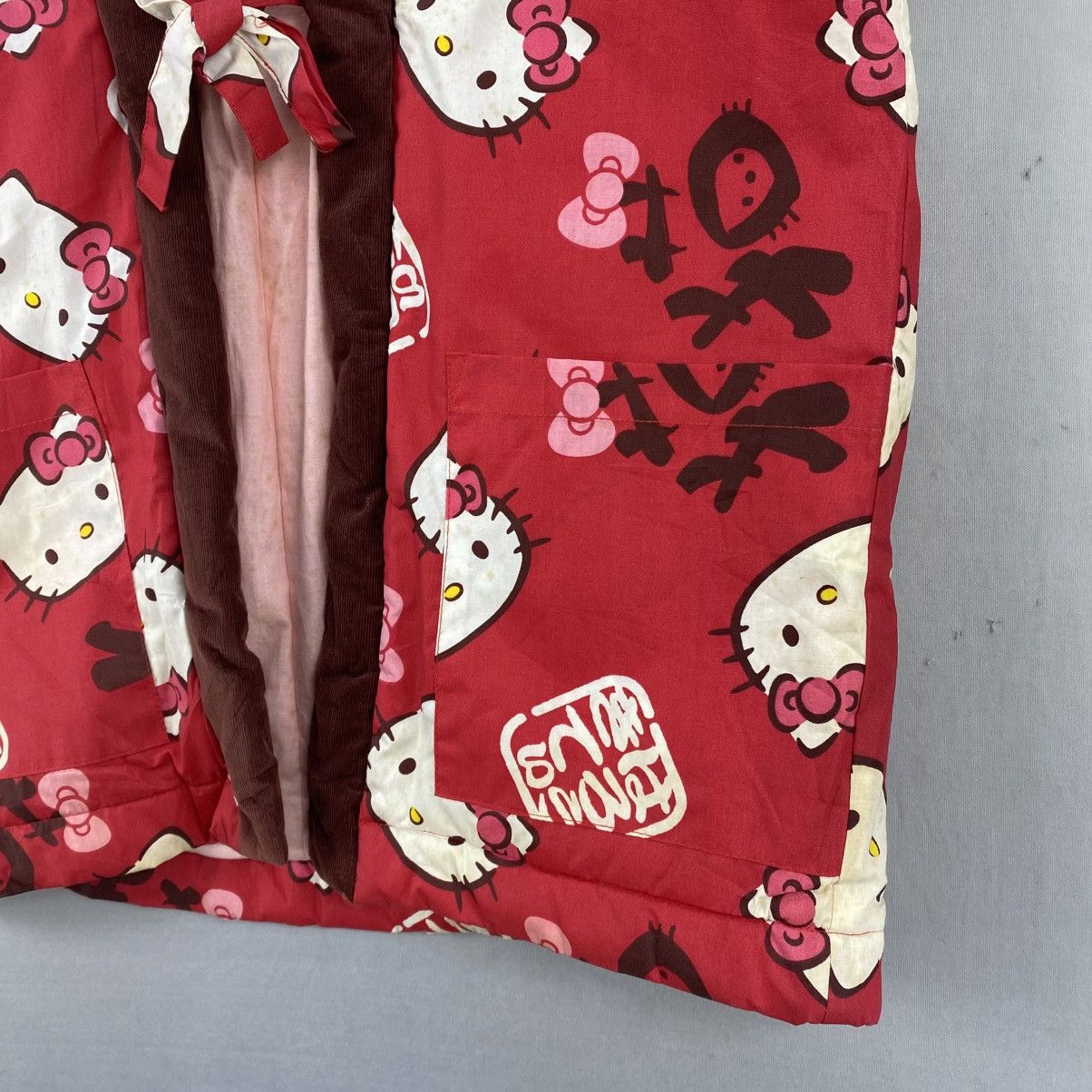 Cartoon Network Vintage Y2k Hello Kitty Full Print Kimono Sleeveless Size M / US 6-8 / IT 42-44 - 3 Thumbnail