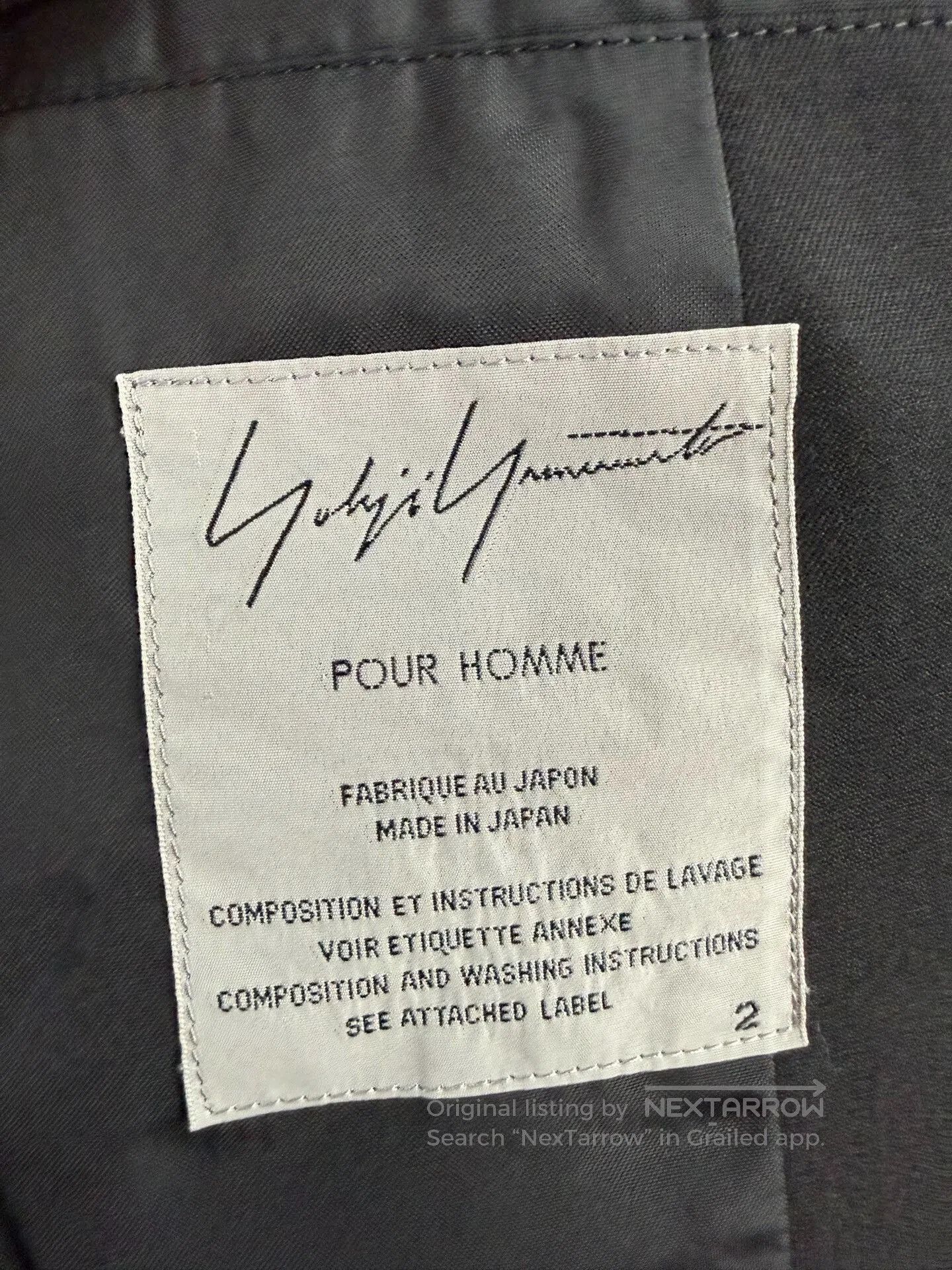 Yohji Yamamoto Yohji Yamamoto Black Suit Jacket. Size US M / EU 48-50 / 2 - 7 Thumbnail