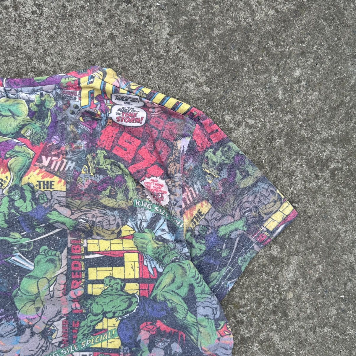 Marvel Comics Vintage Japanese Style Marvel Comics Overprinted Y2K 00s Size US M / EU 48-50 / 2 - 10 Thumbnail